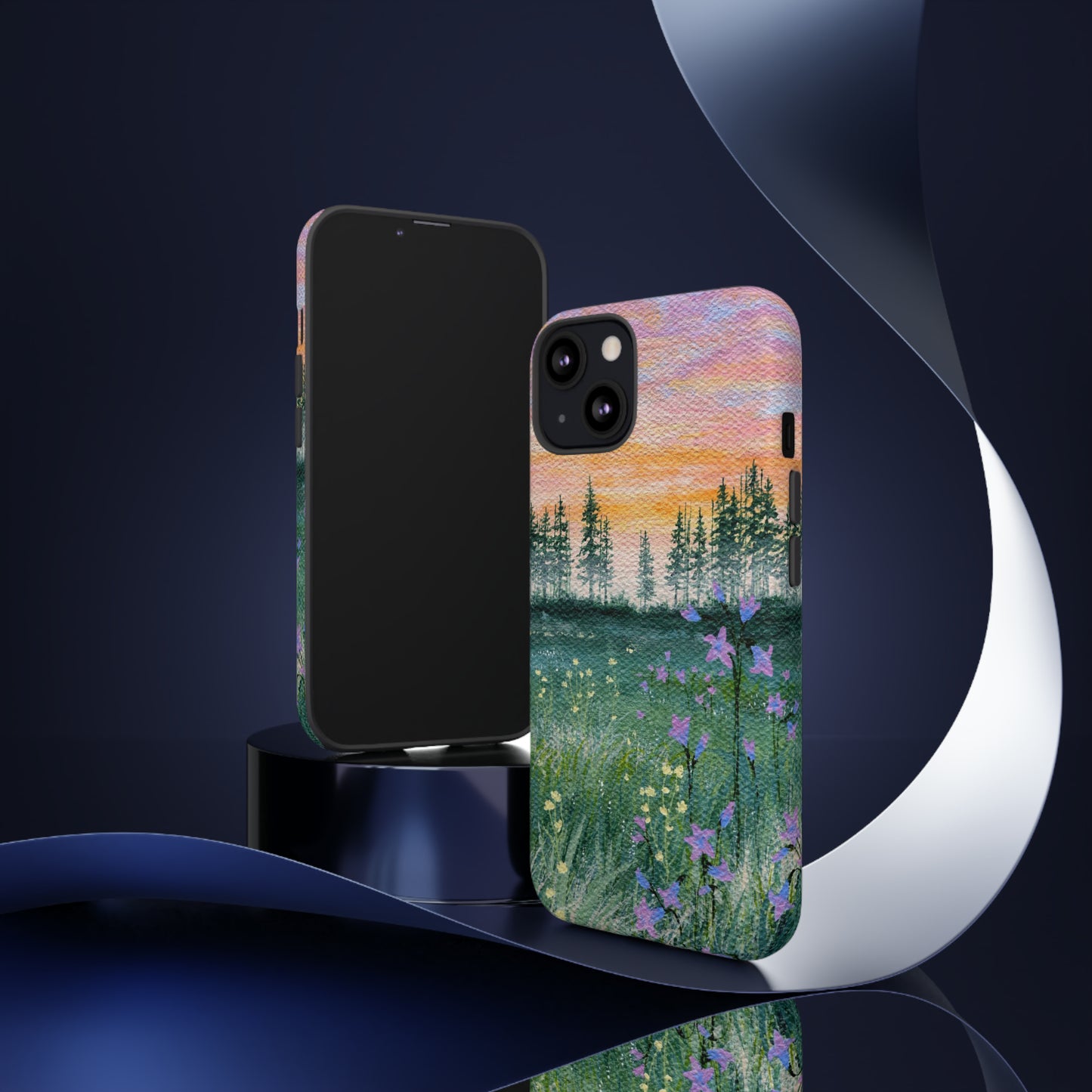 Wildflower Sunrise Tough Phone Case