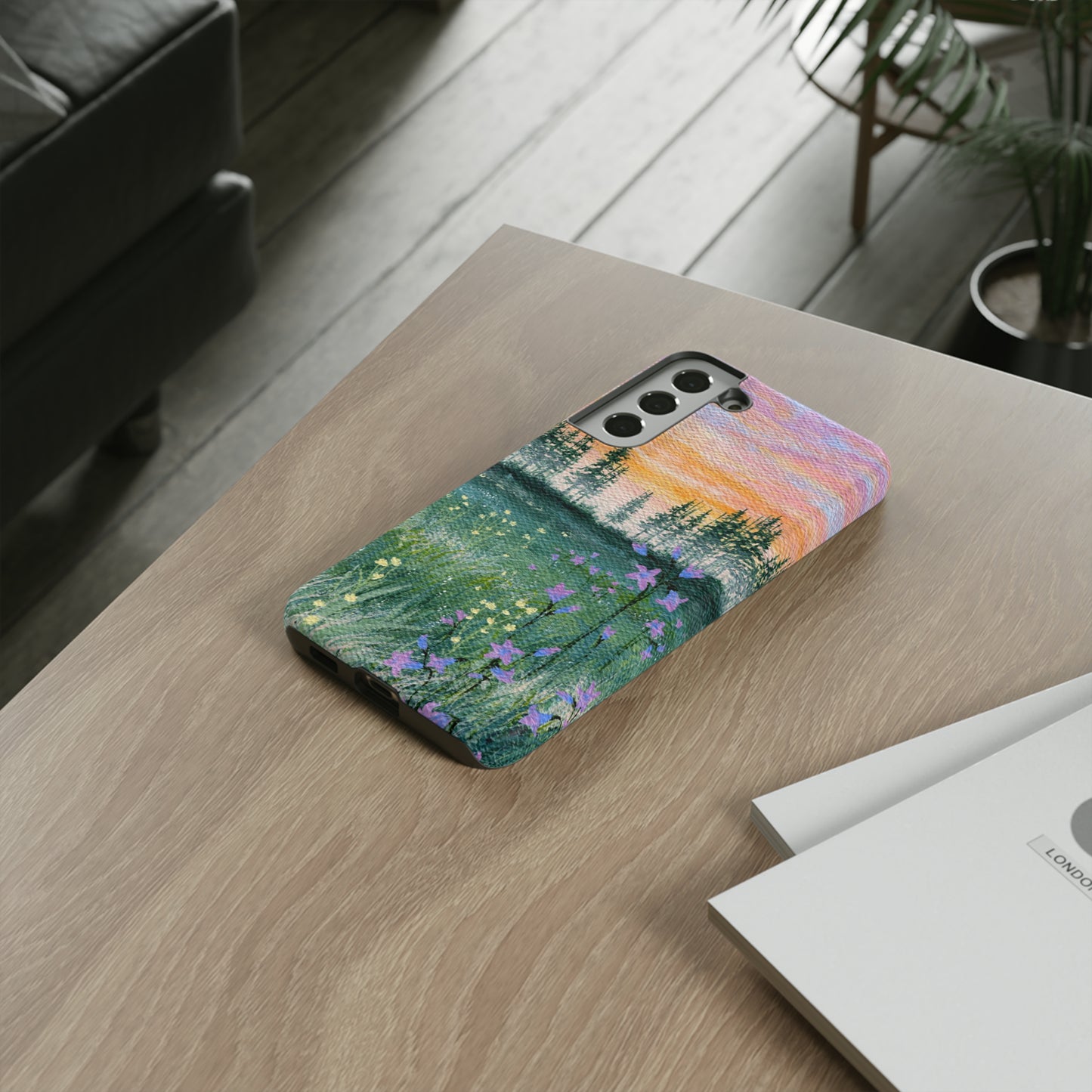 Wildflower Sunrise Tough Phone Case