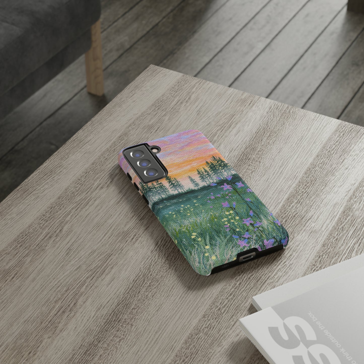 Wildflower Sunrise Tough Phone Case