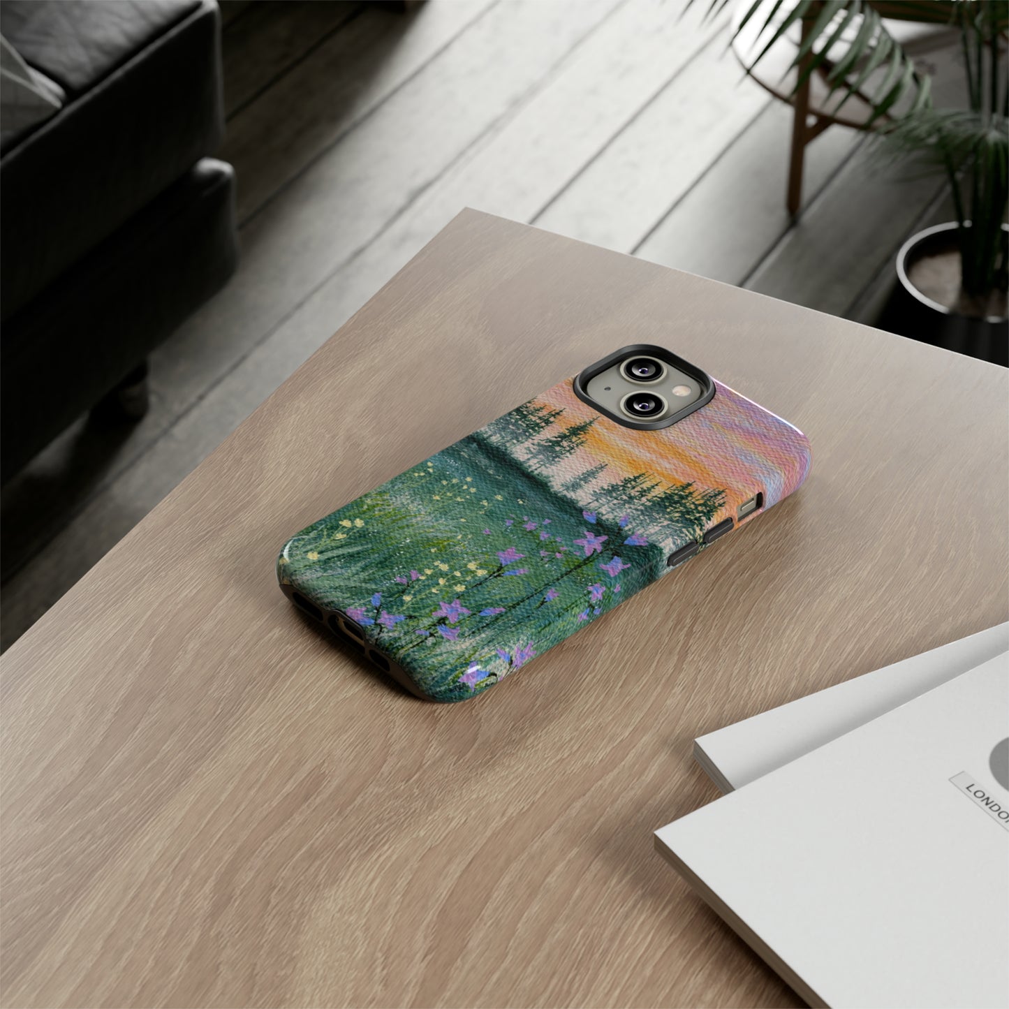 Wildflower Sunrise Tough Phone Case