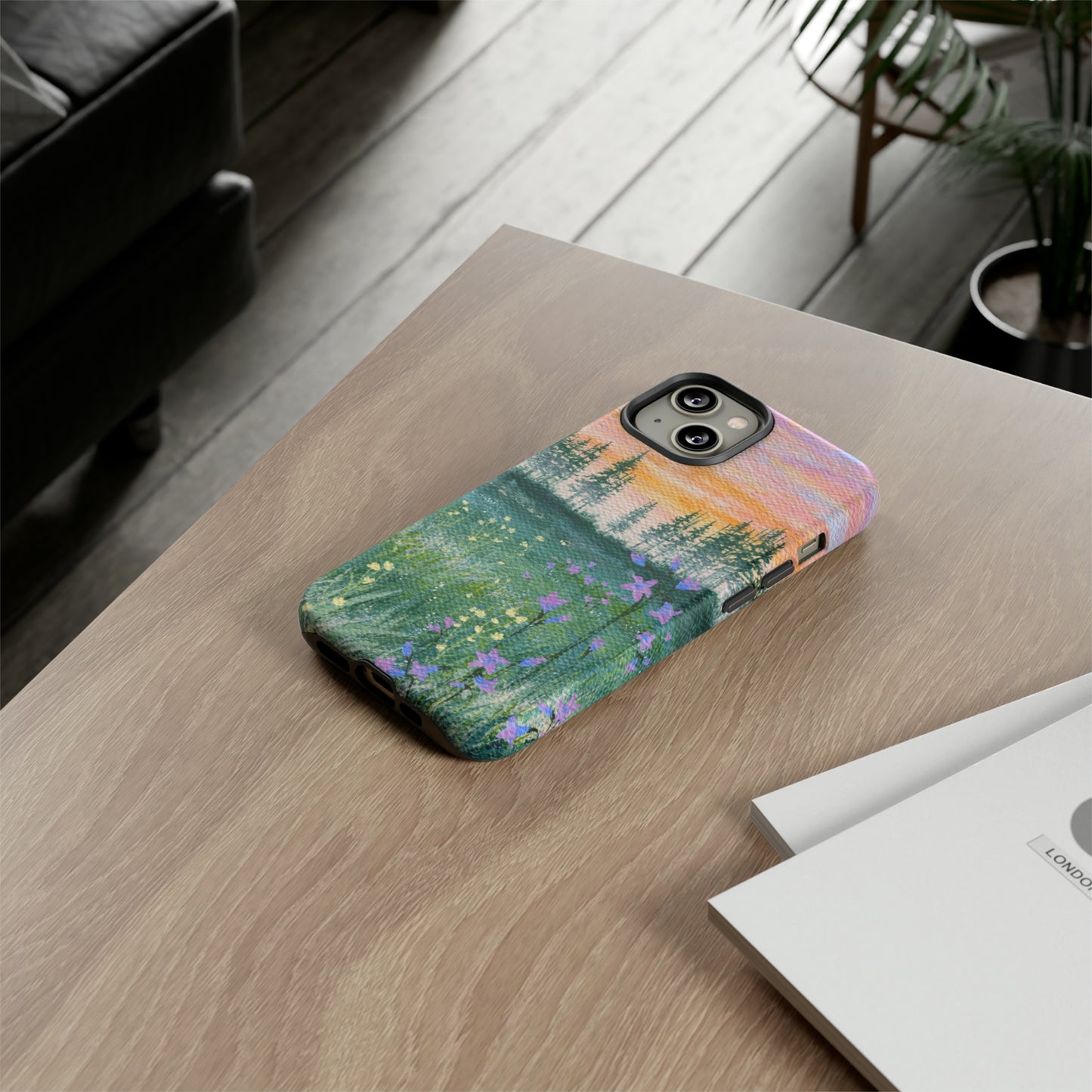 Wildflower Sunrise Tough Phone Case