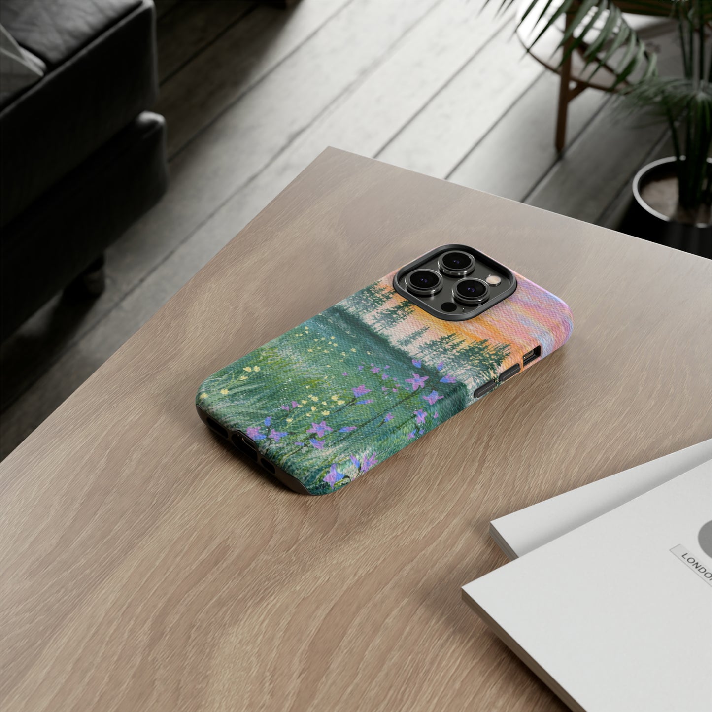 Wildflower Sunrise Tough Phone Case