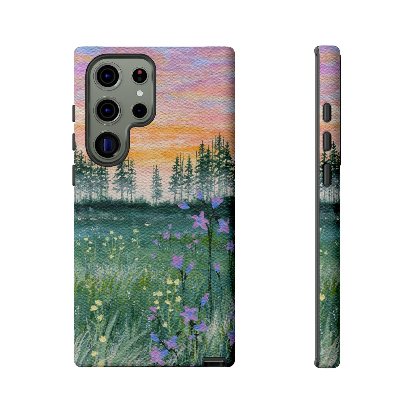 Wildflower Sunrise Tough Phone Case