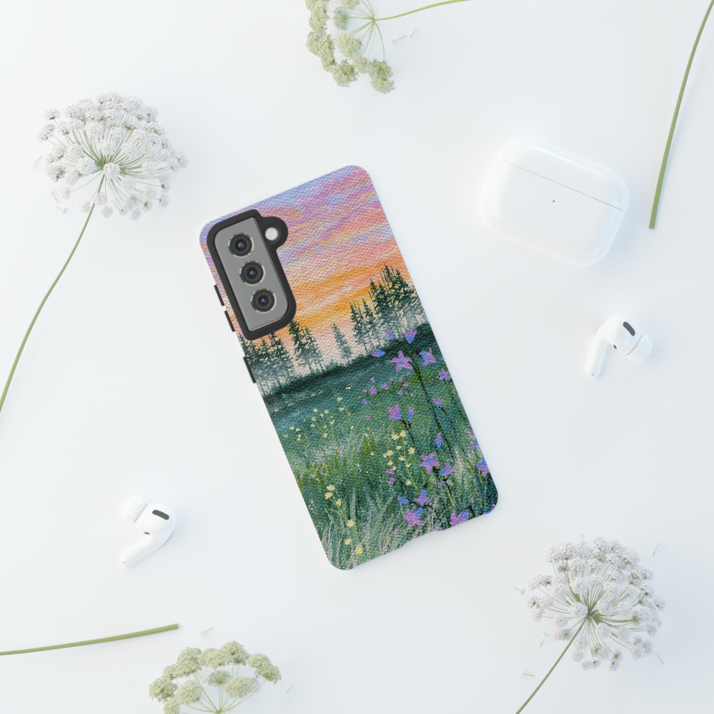 Wildflower Sunrise Tough Phone Case