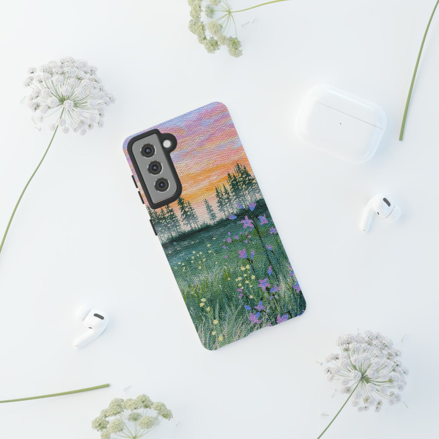 Wildflower Sunrise Tough Phone Case