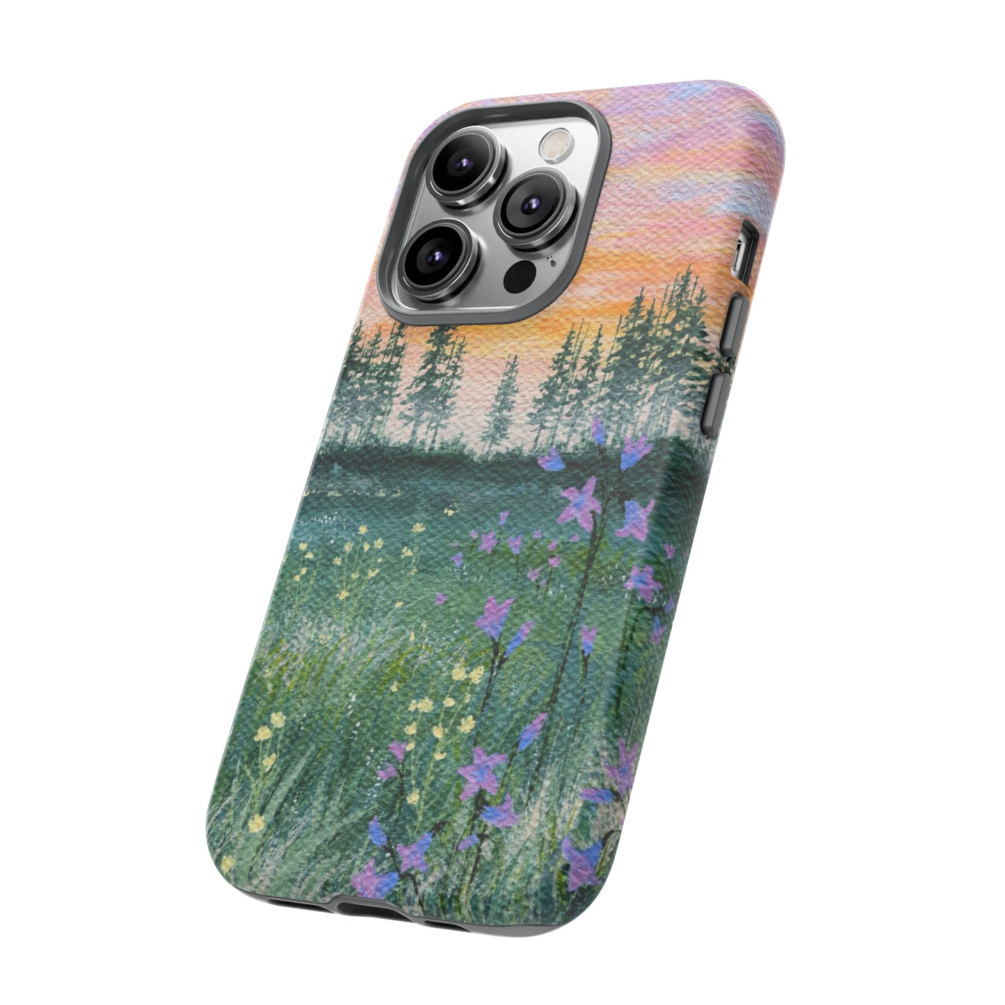 Wildflower Sunrise Tough Phone Case