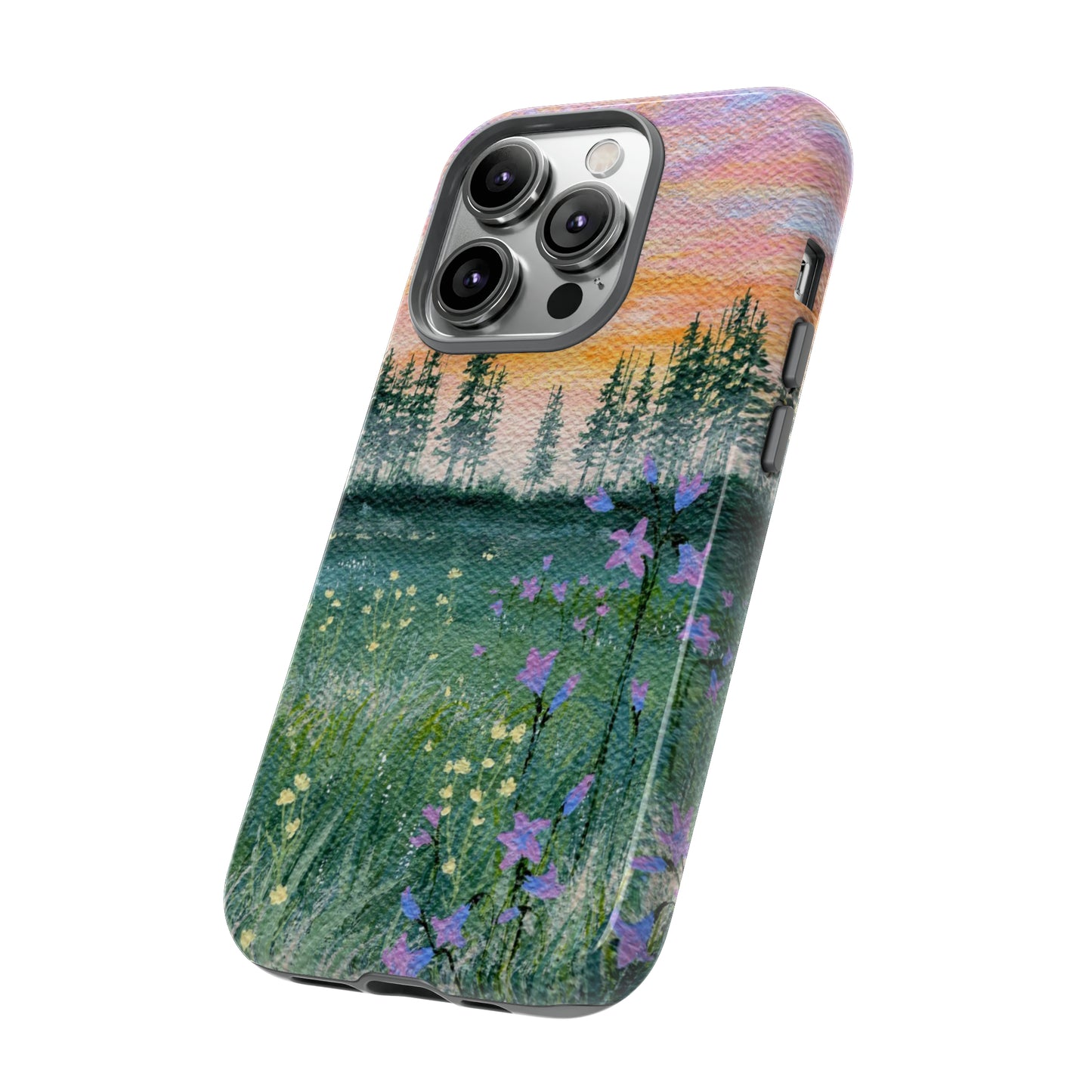 Wildflower Sunrise Tough Phone Case