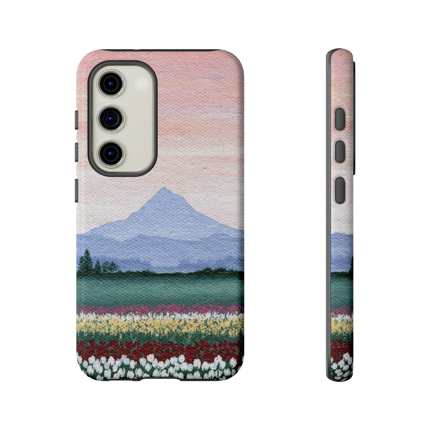 Tulip Field Tough Phone Case