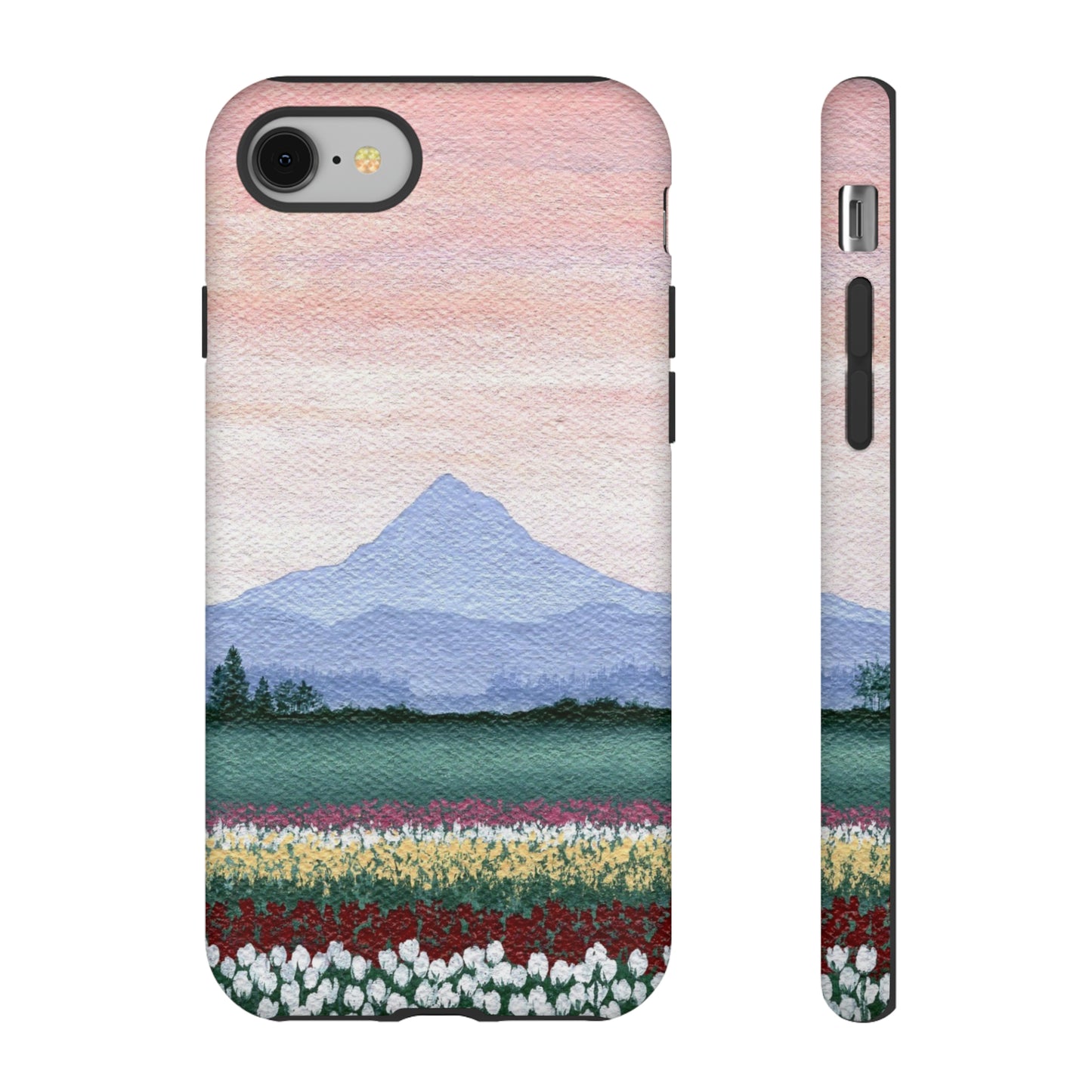 Tulip Field Tough Phone Case