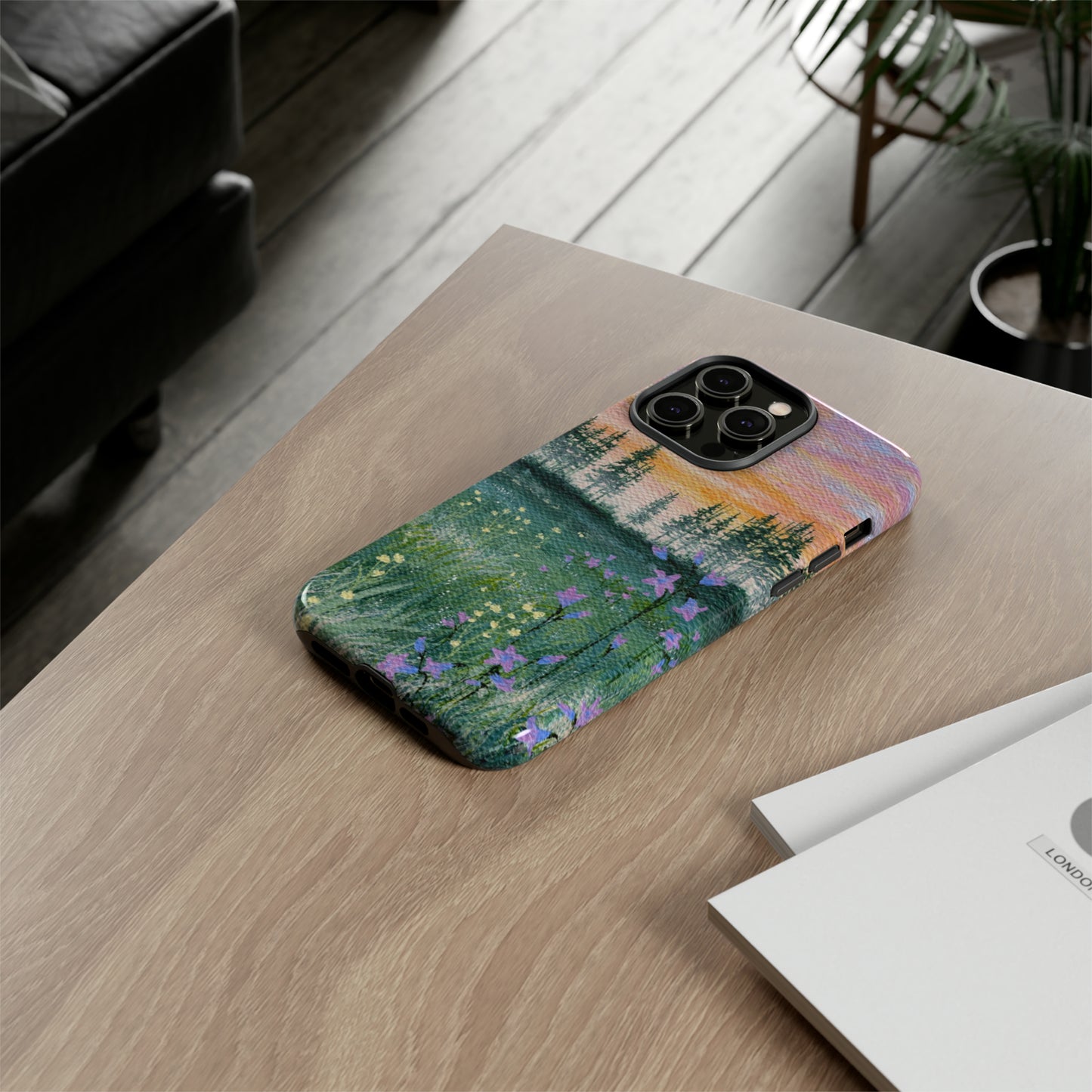 Wildflower Sunrise Tough Phone Case