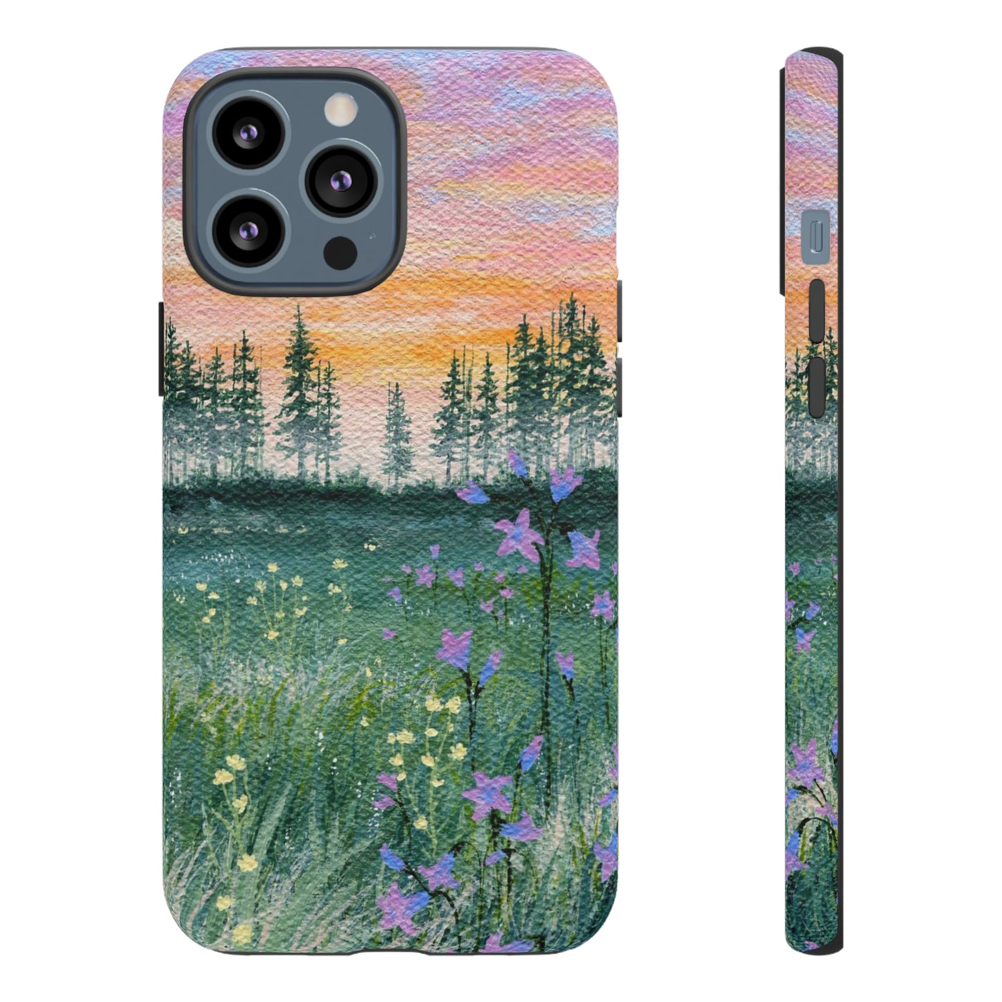 Wildflower Sunrise Tough Phone Case