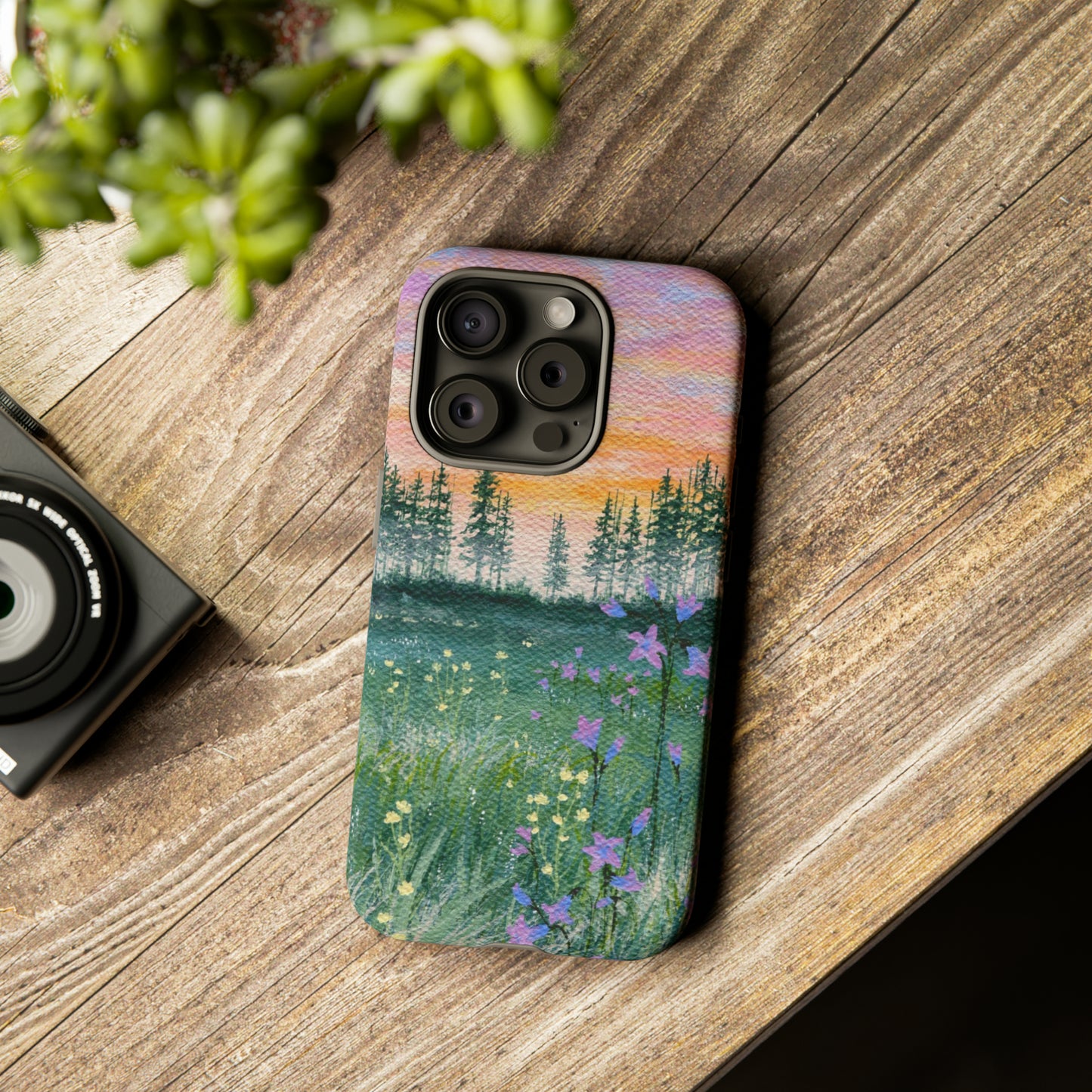 Wildflower Sunrise Tough Phone Case