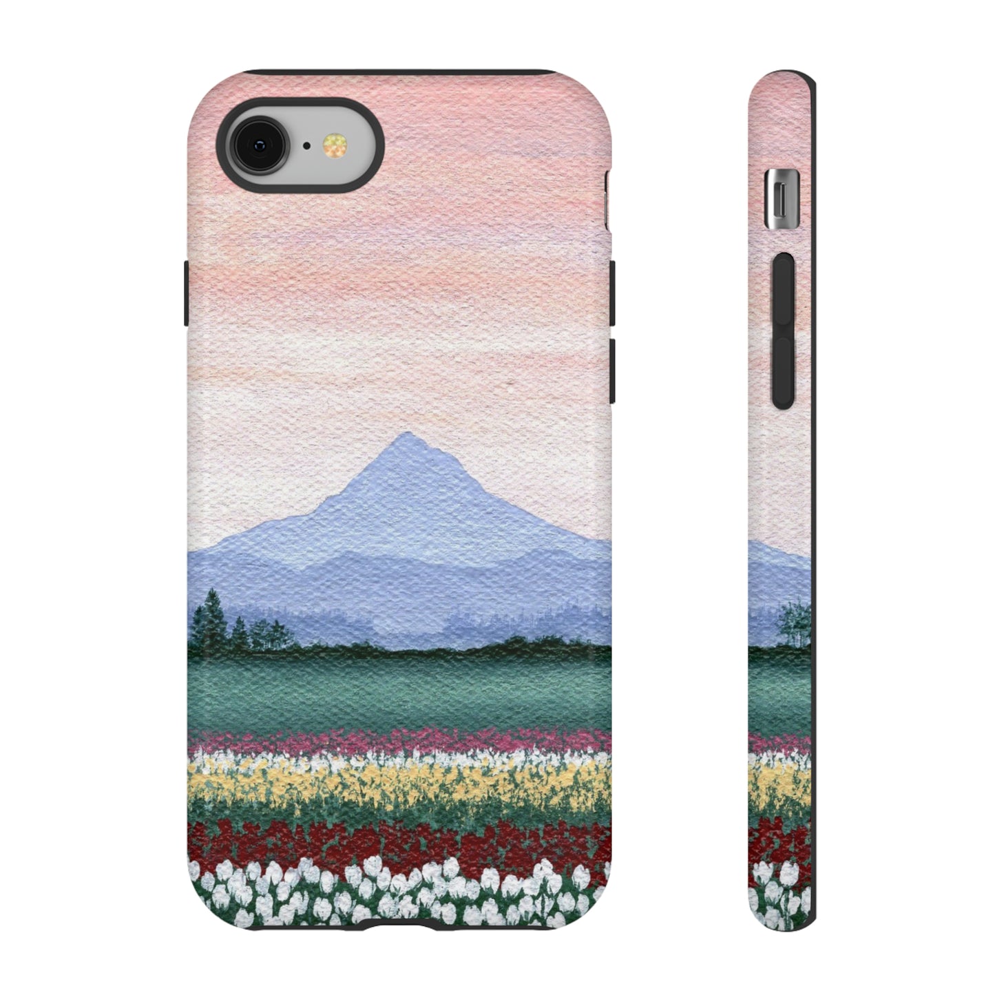 Tulip Field Tough Phone Case