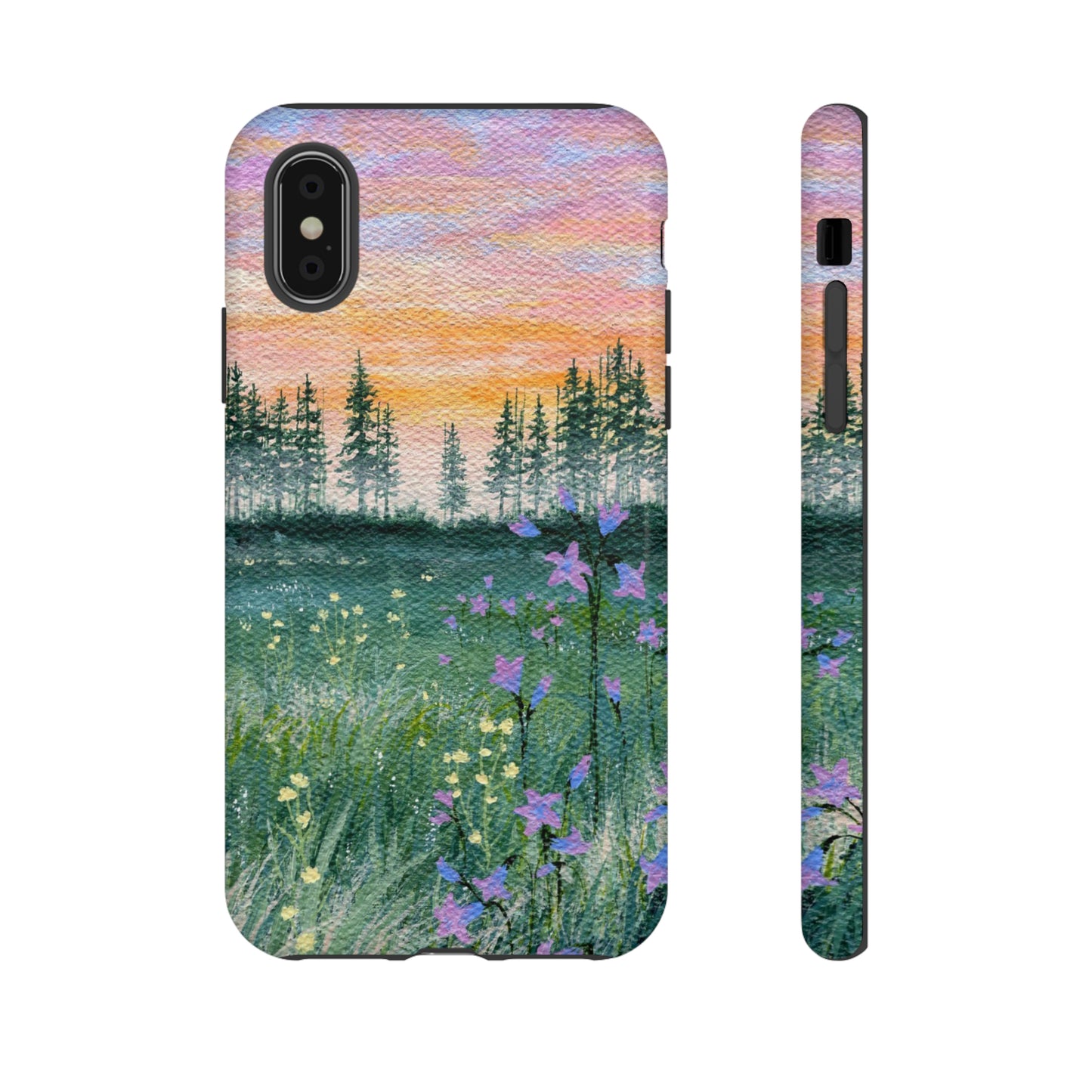 Wildflower Sunrise Tough Phone Case