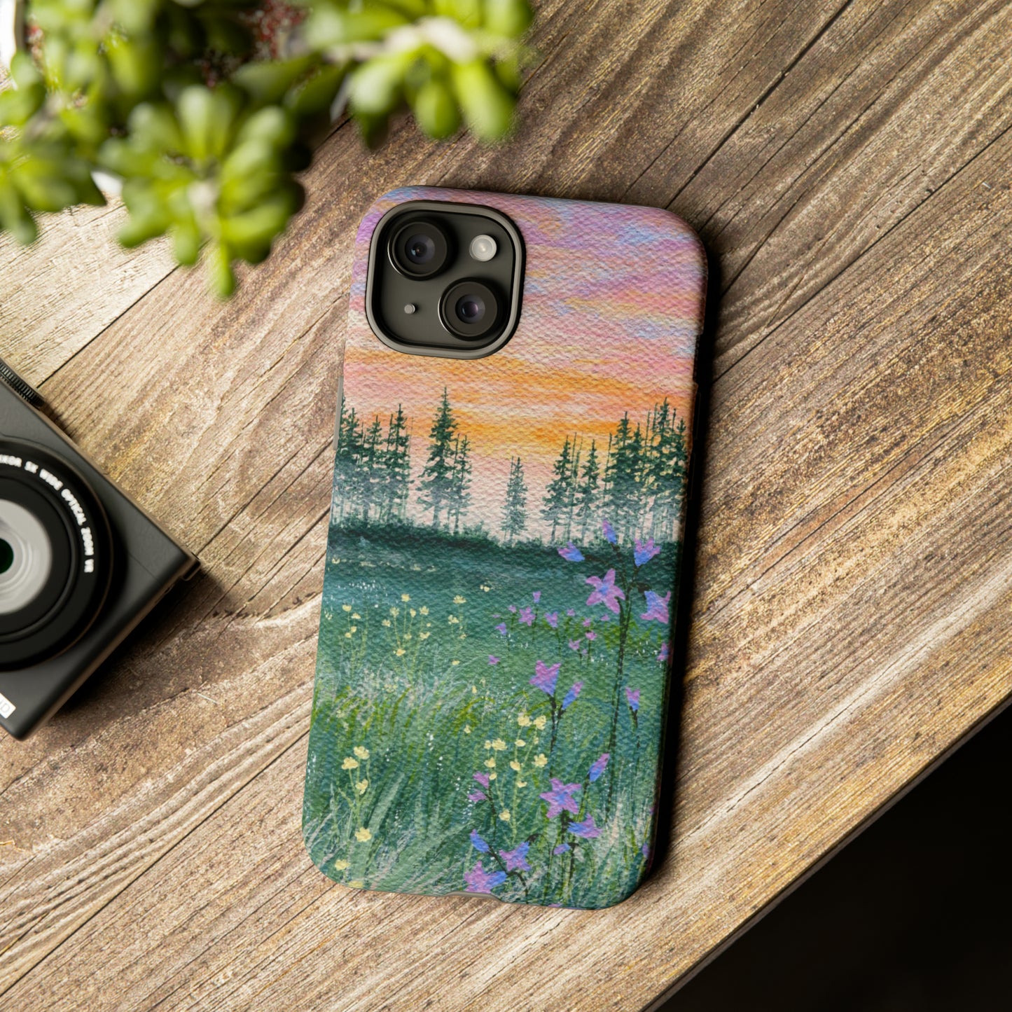 Wildflower Sunrise Tough Phone Case