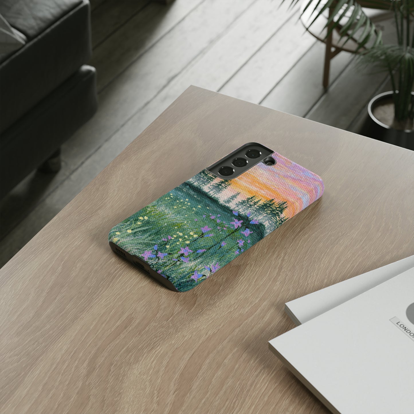 Wildflower Sunrise Tough Phone Case