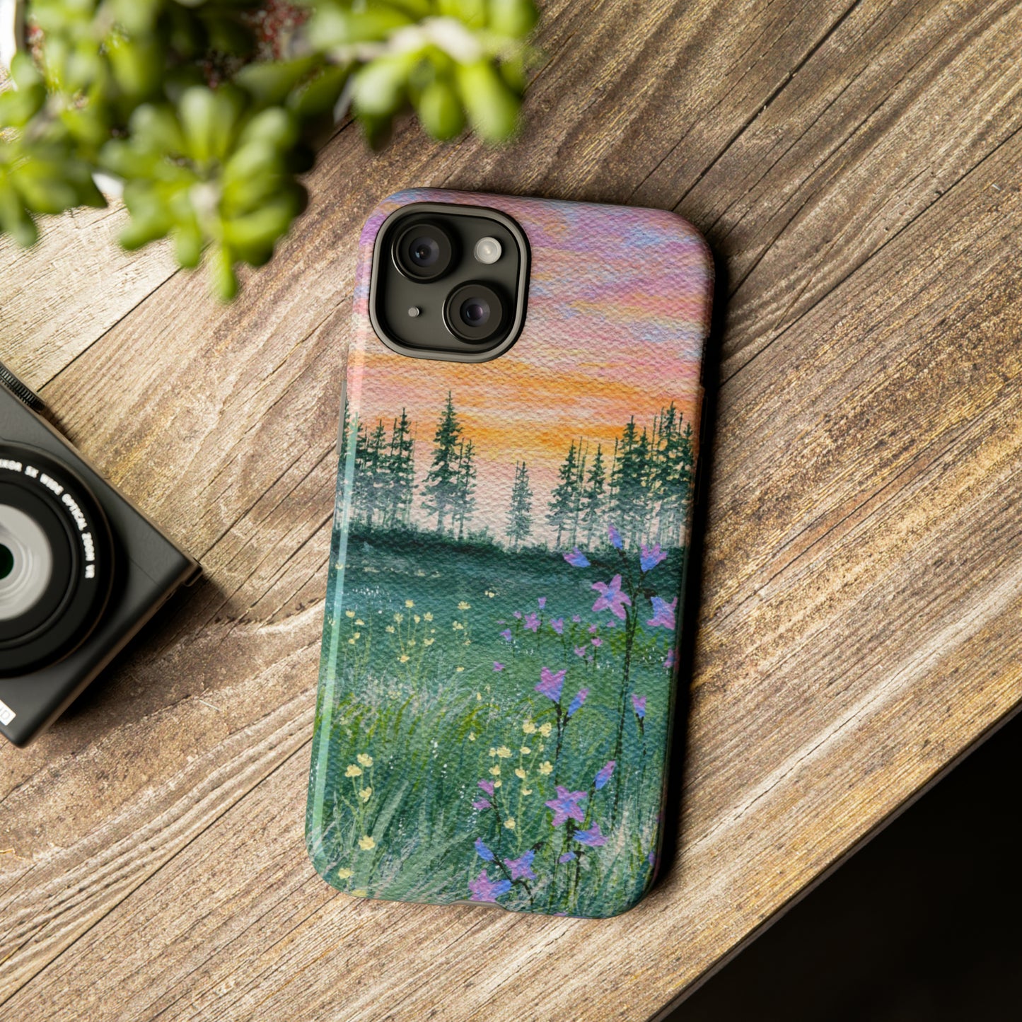 Wildflower Sunrise Tough Phone Case