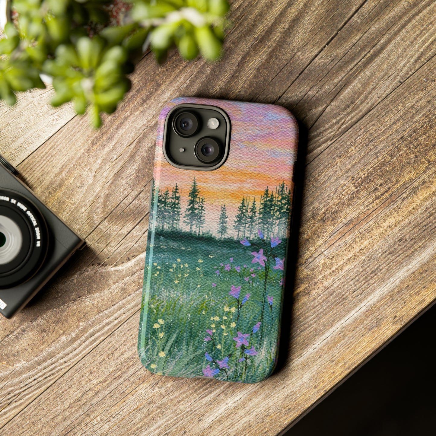 Wildflower Sunrise Tough Phone Case