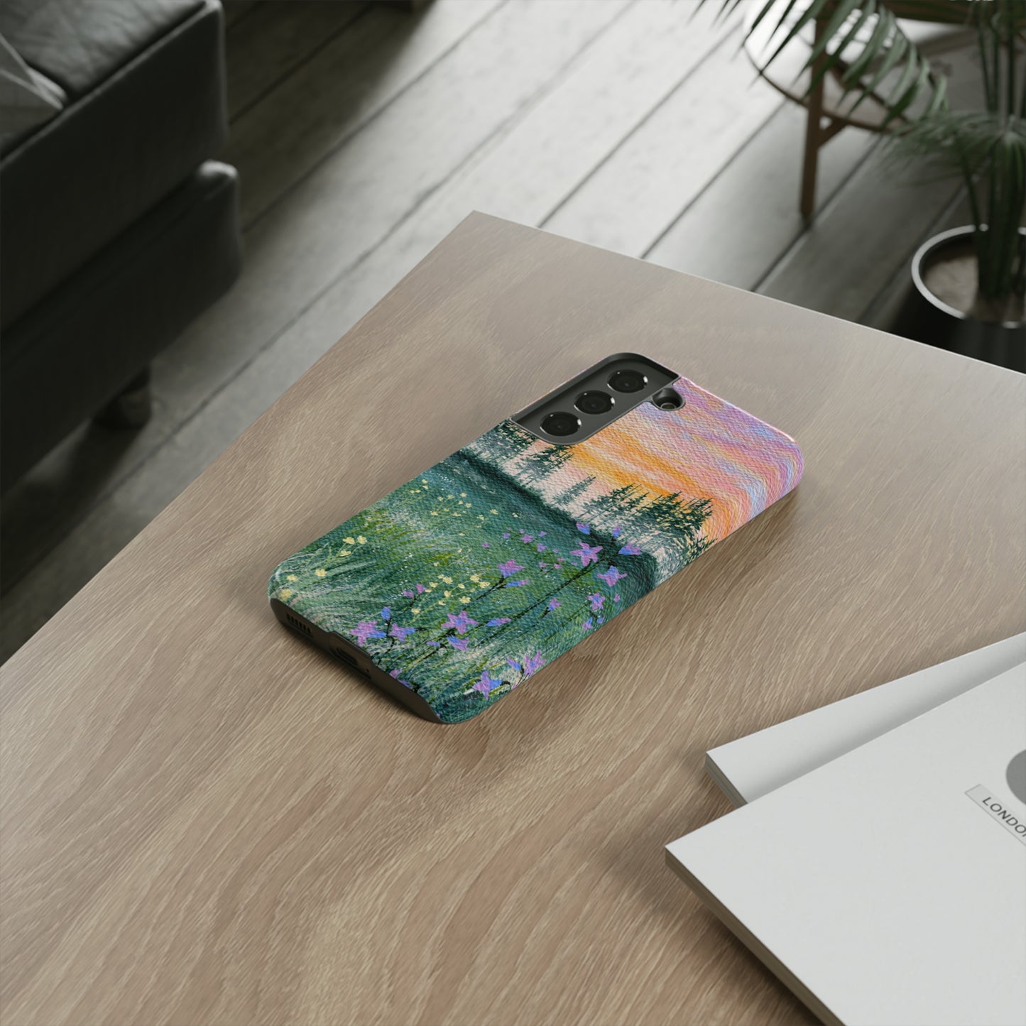 Wildflower Sunrise Tough Phone Case
