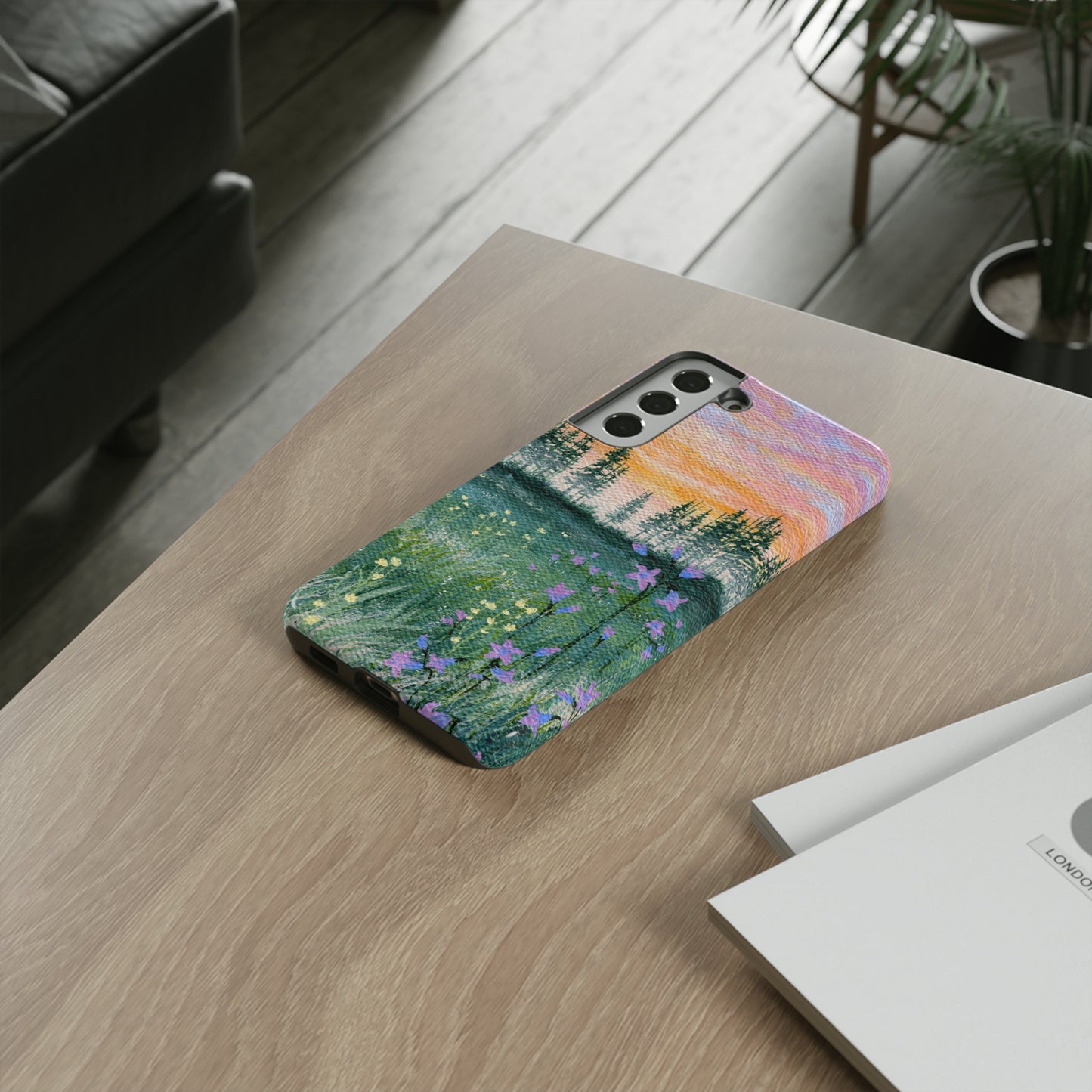 Wildflower Sunrise Tough Phone Case