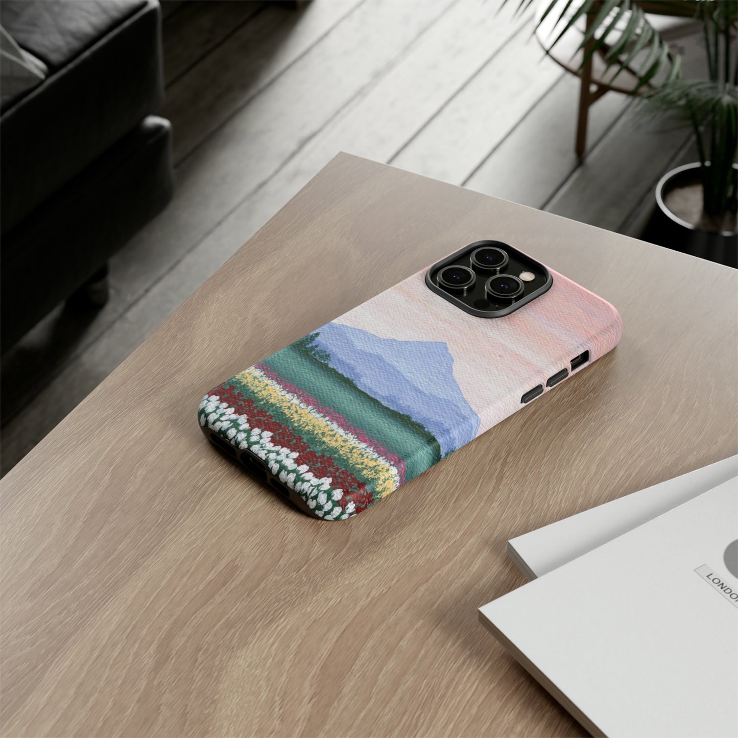 Tulip Field Tough Phone Case