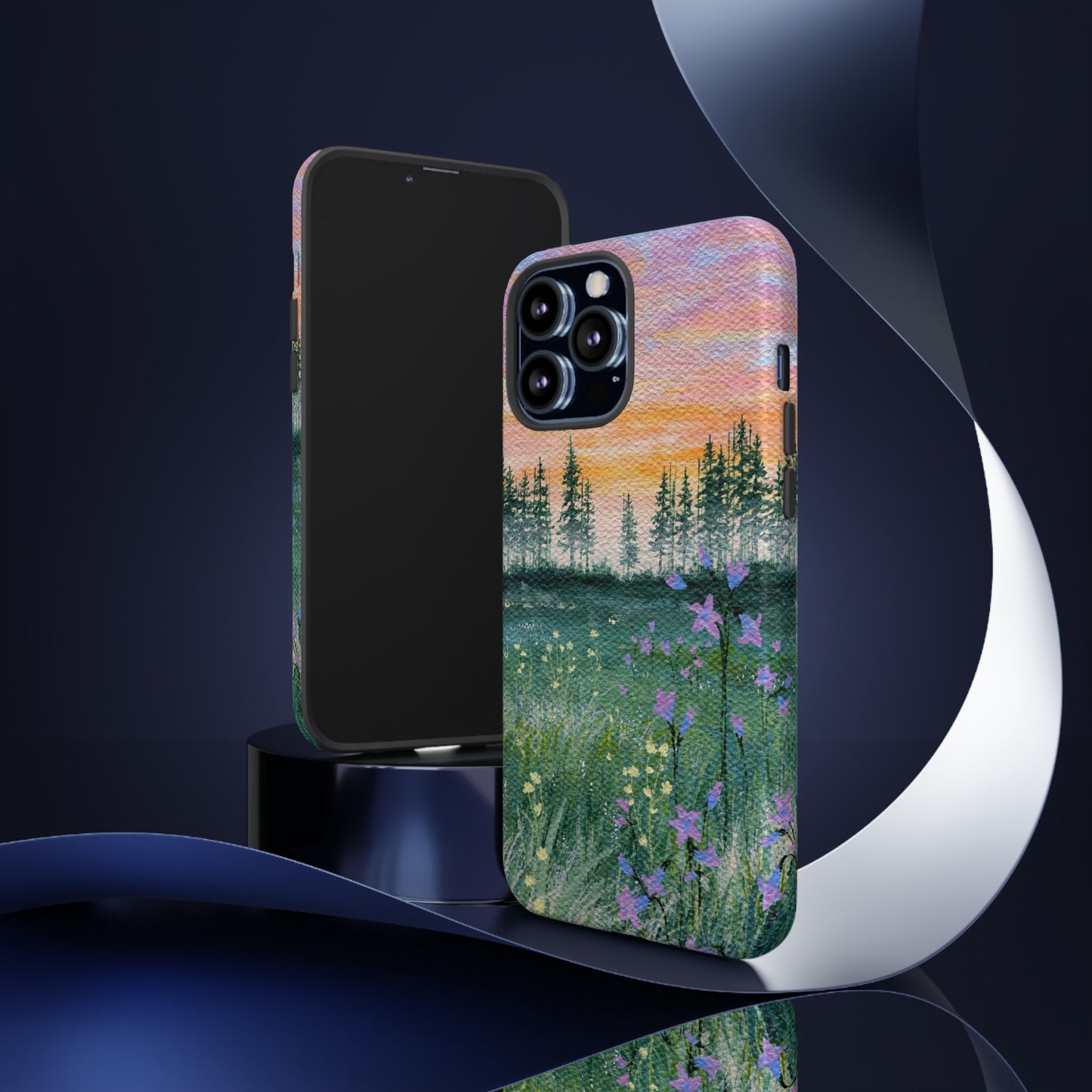 Wildflower Sunrise Tough Phone Case