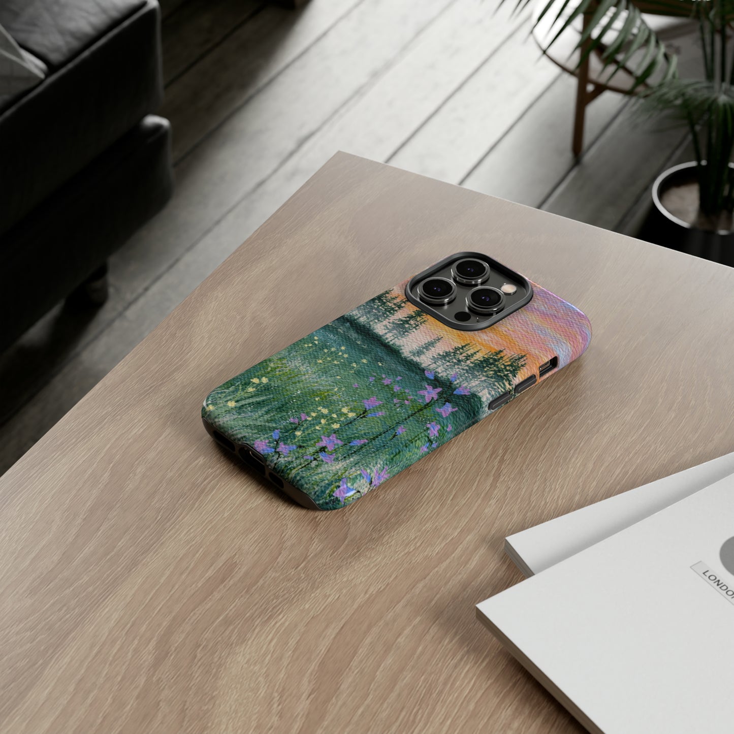 Wildflower Sunrise Tough Phone Case
