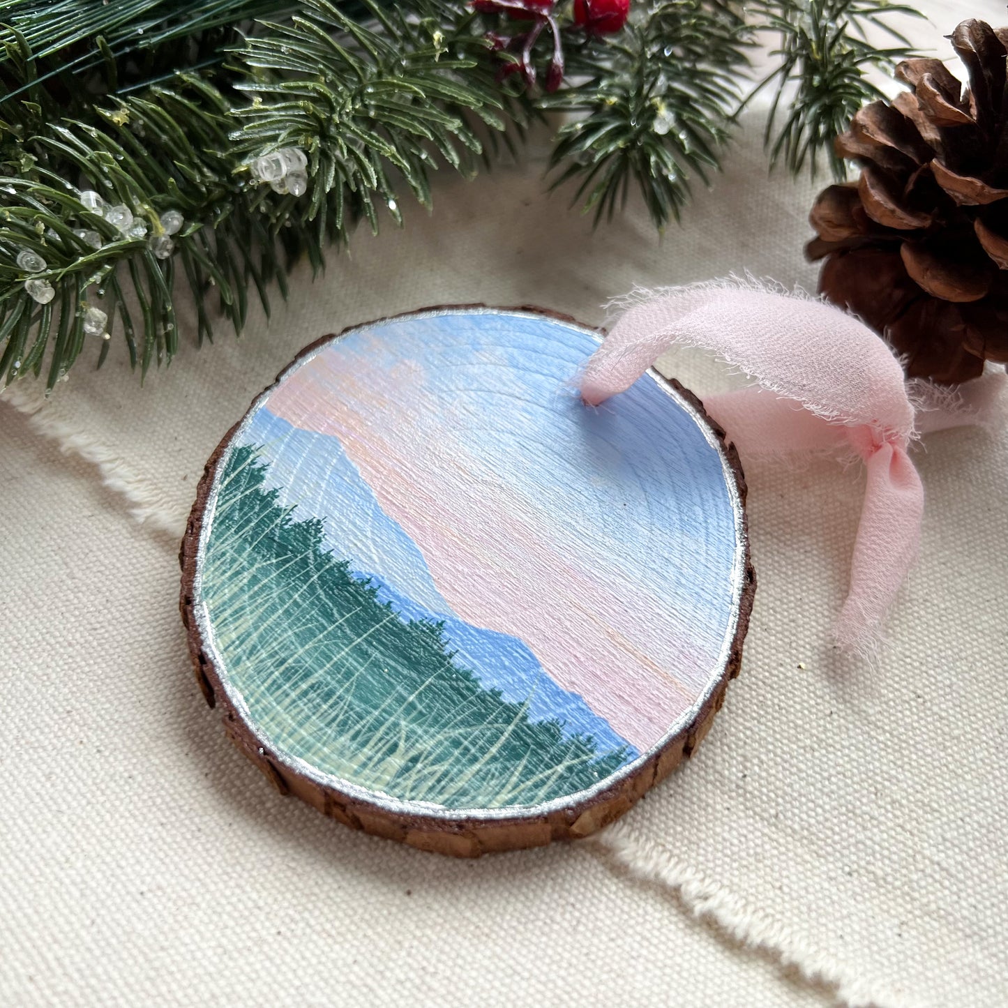 Sunset Field Ornament
