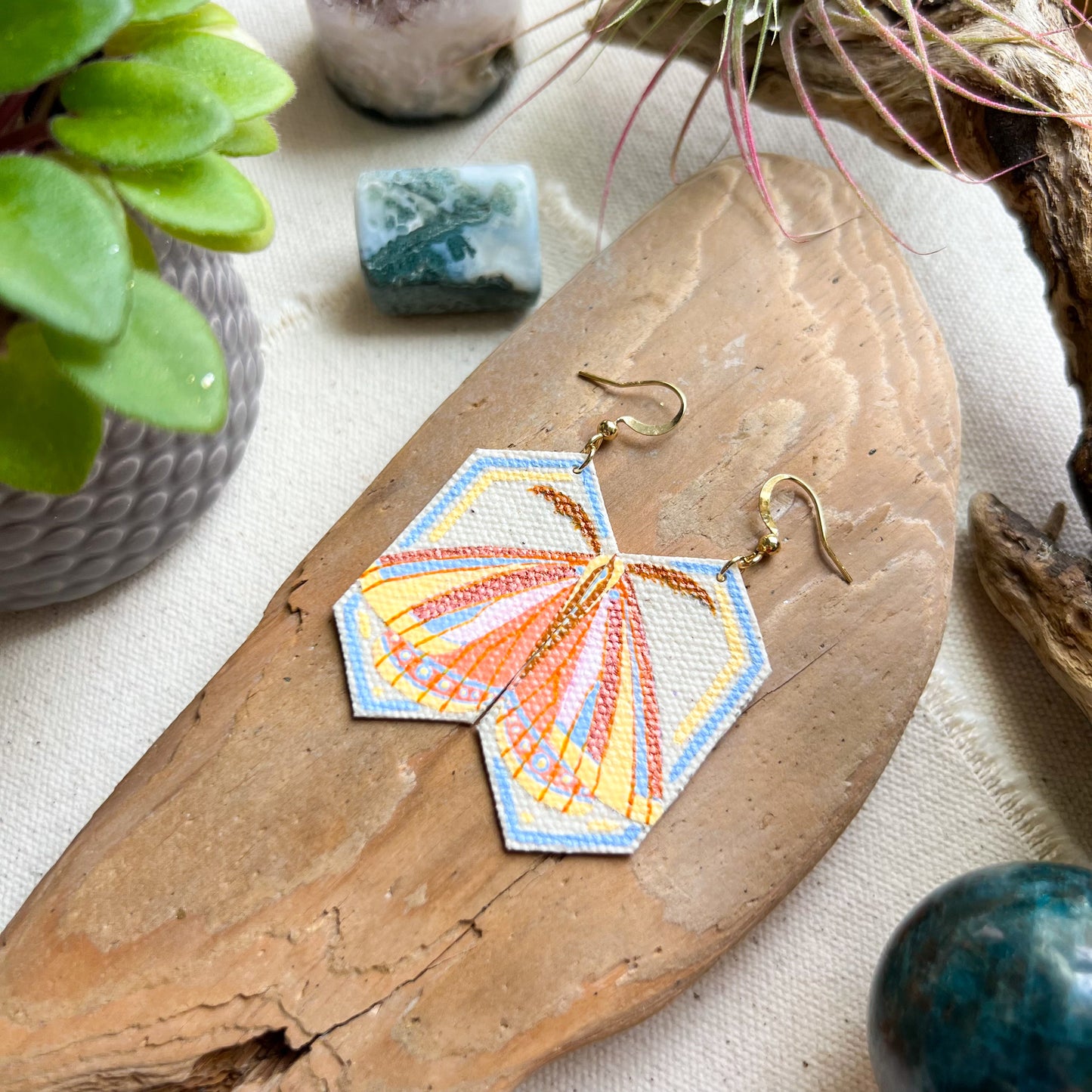 Inara Moth Earrings