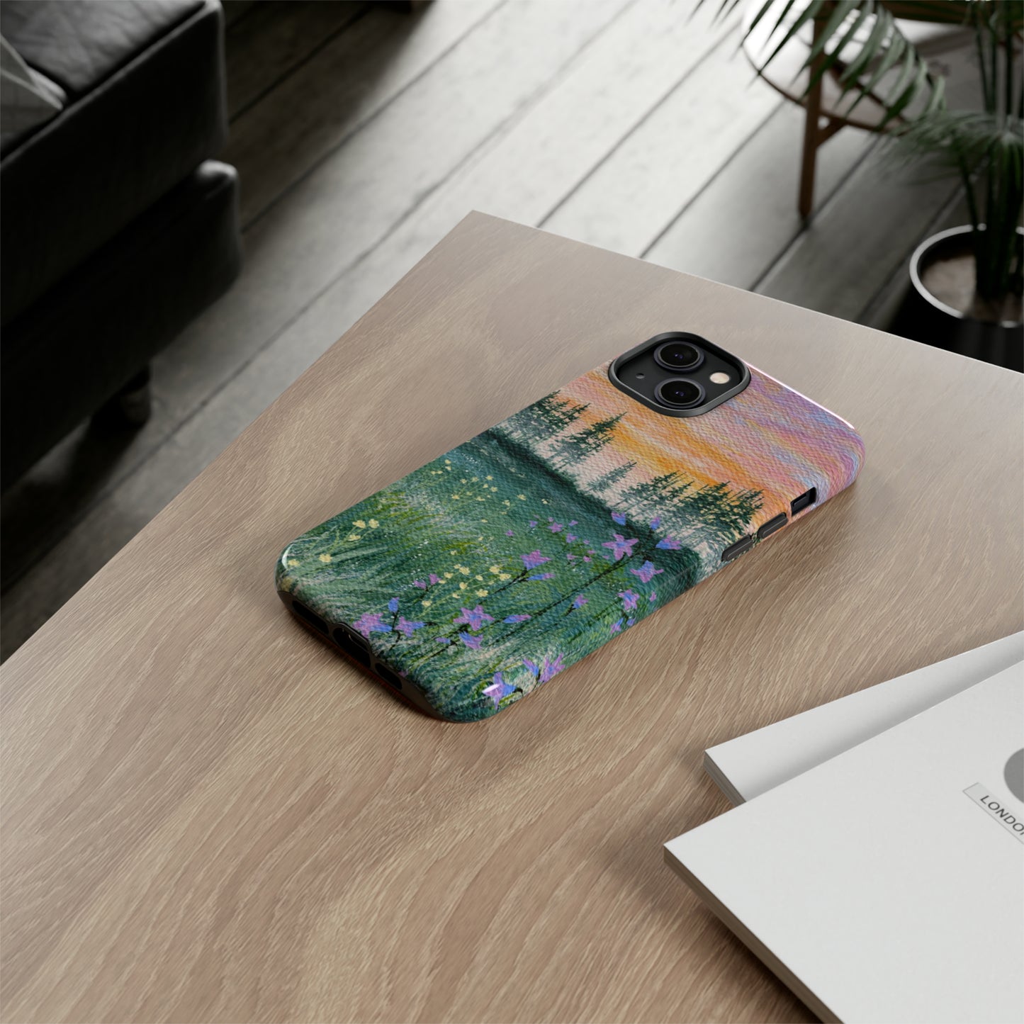 Wildflower Sunrise Tough Phone Case