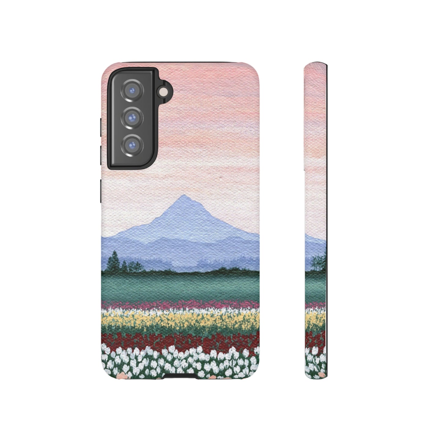 Tulip Field Tough Phone Case