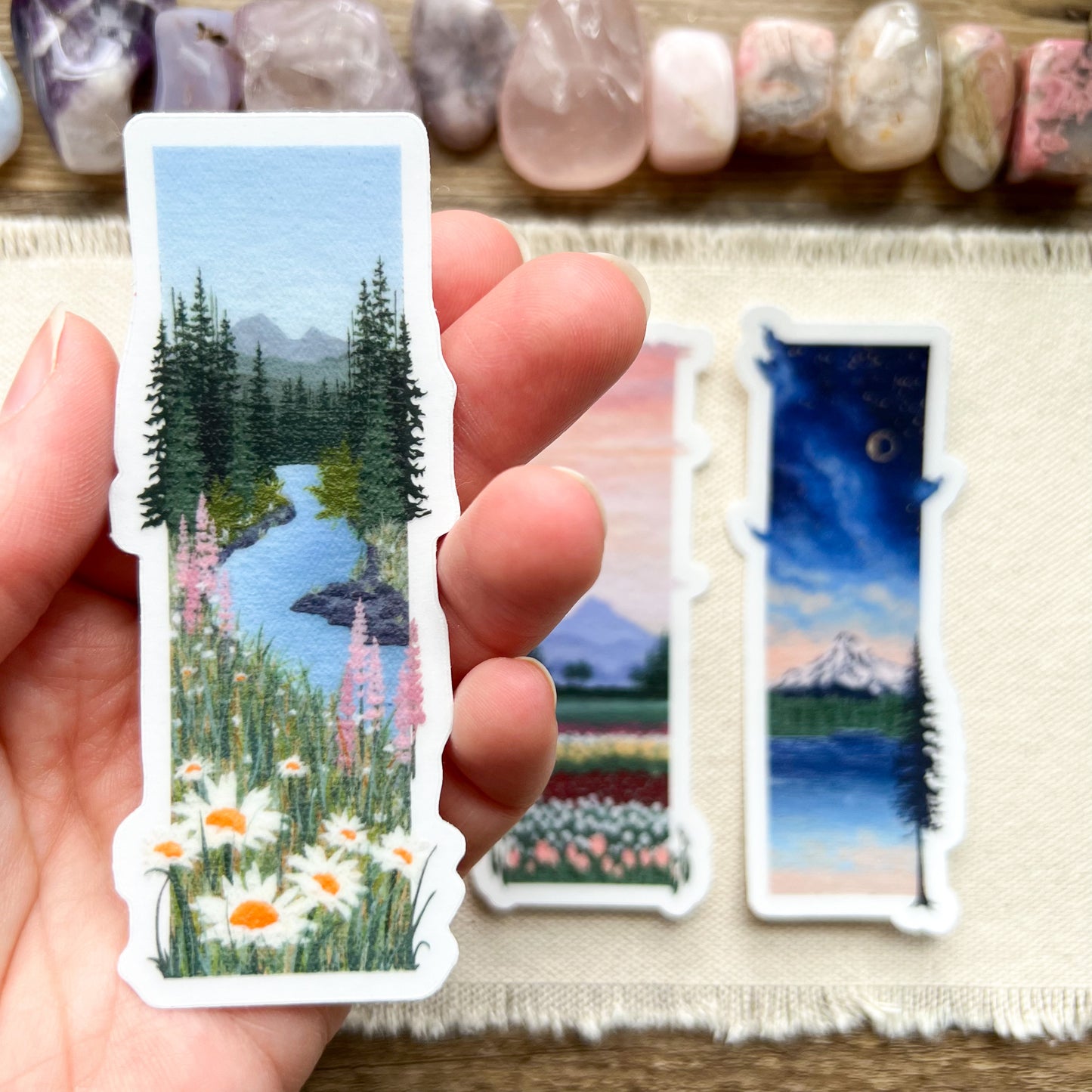 “Bookmark” Stickers