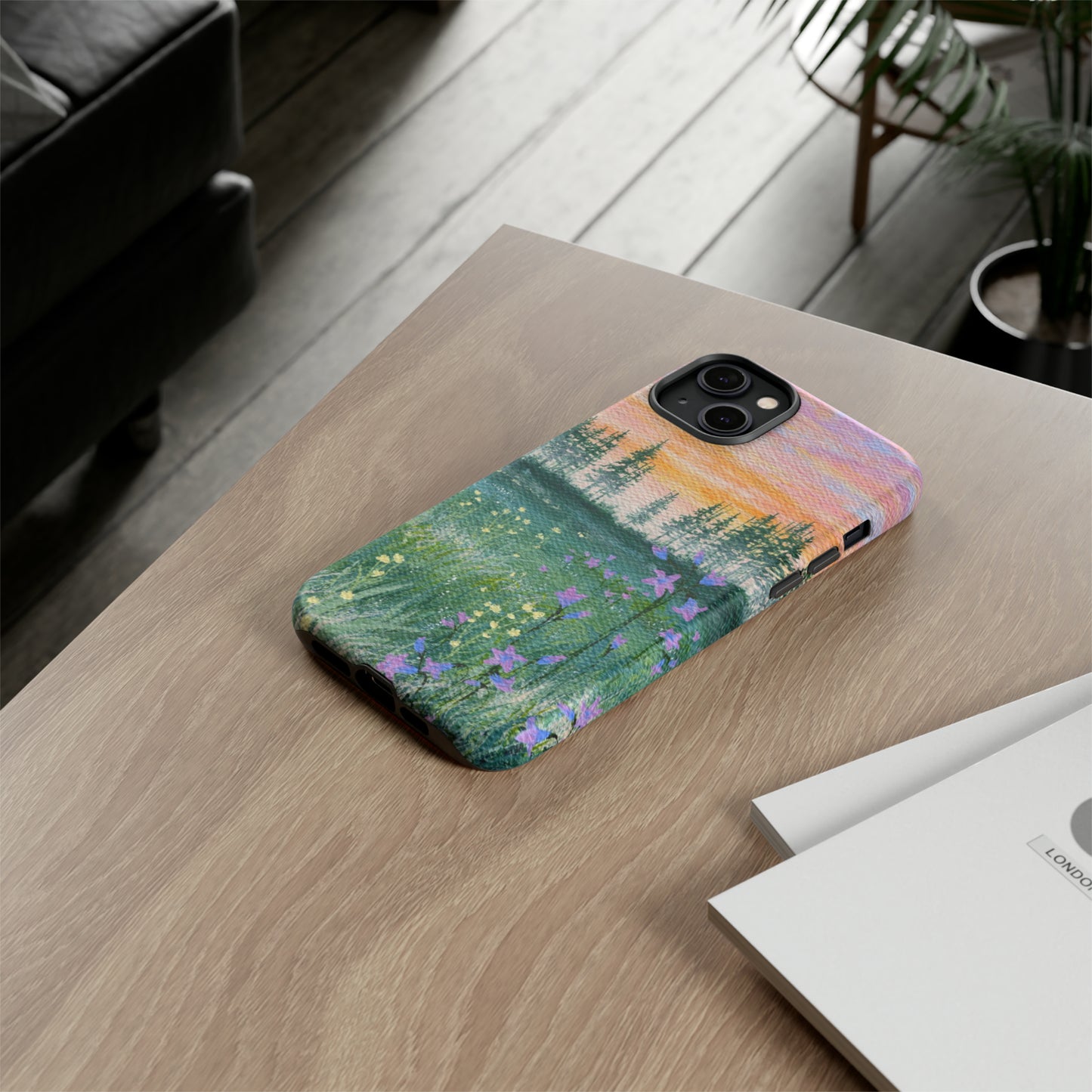 Wildflower Sunrise Tough Phone Case