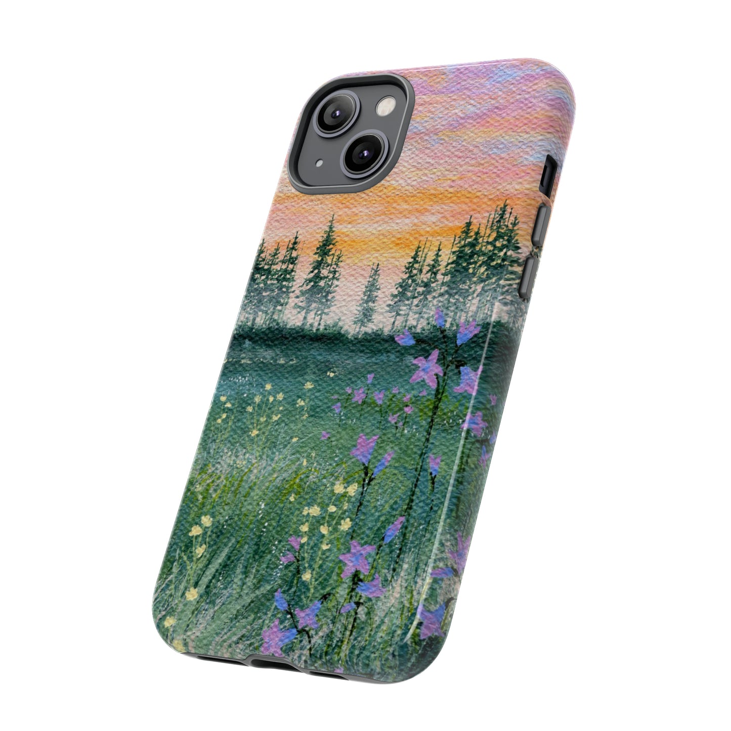 Wildflower Sunrise Tough Phone Case