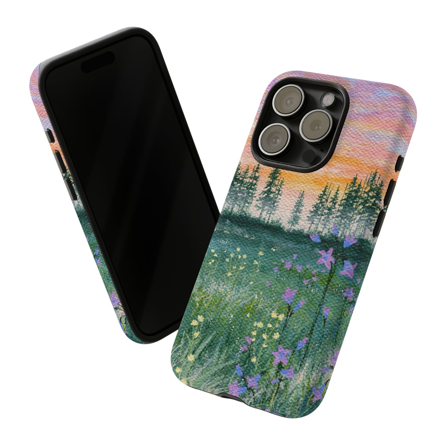 Wildflower Sunrise Tough Phone Case