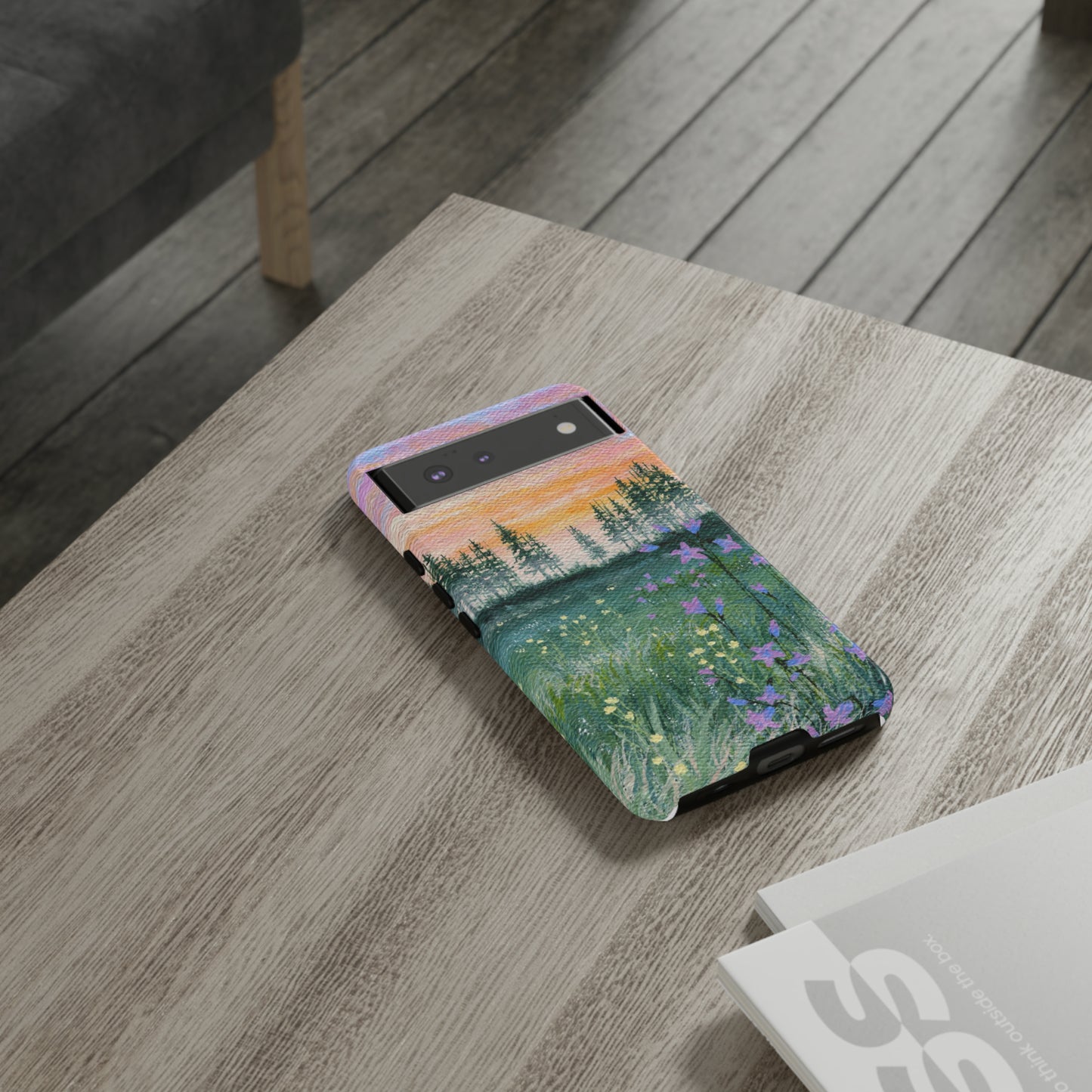 Wildflower Sunrise Tough Phone Case