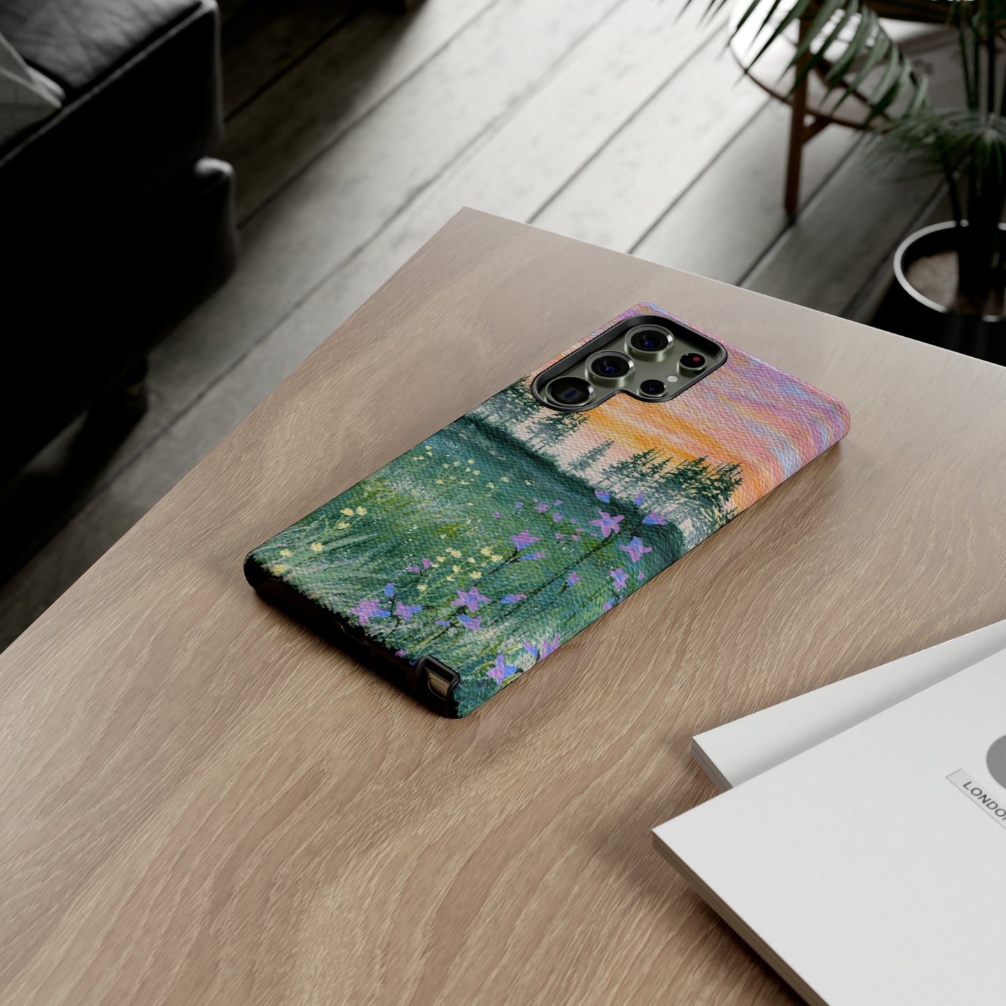 Wildflower Sunrise Tough Phone Case