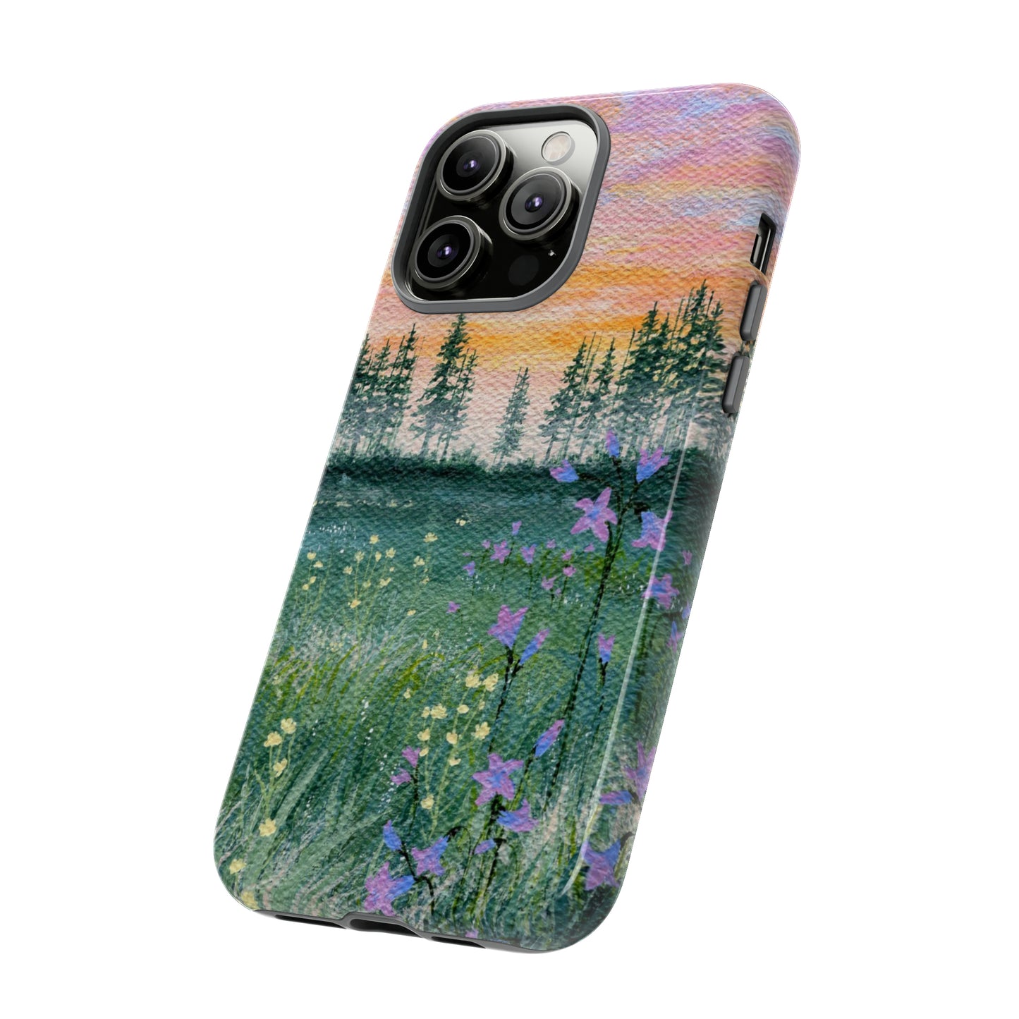 Wildflower Sunrise Tough Phone Case