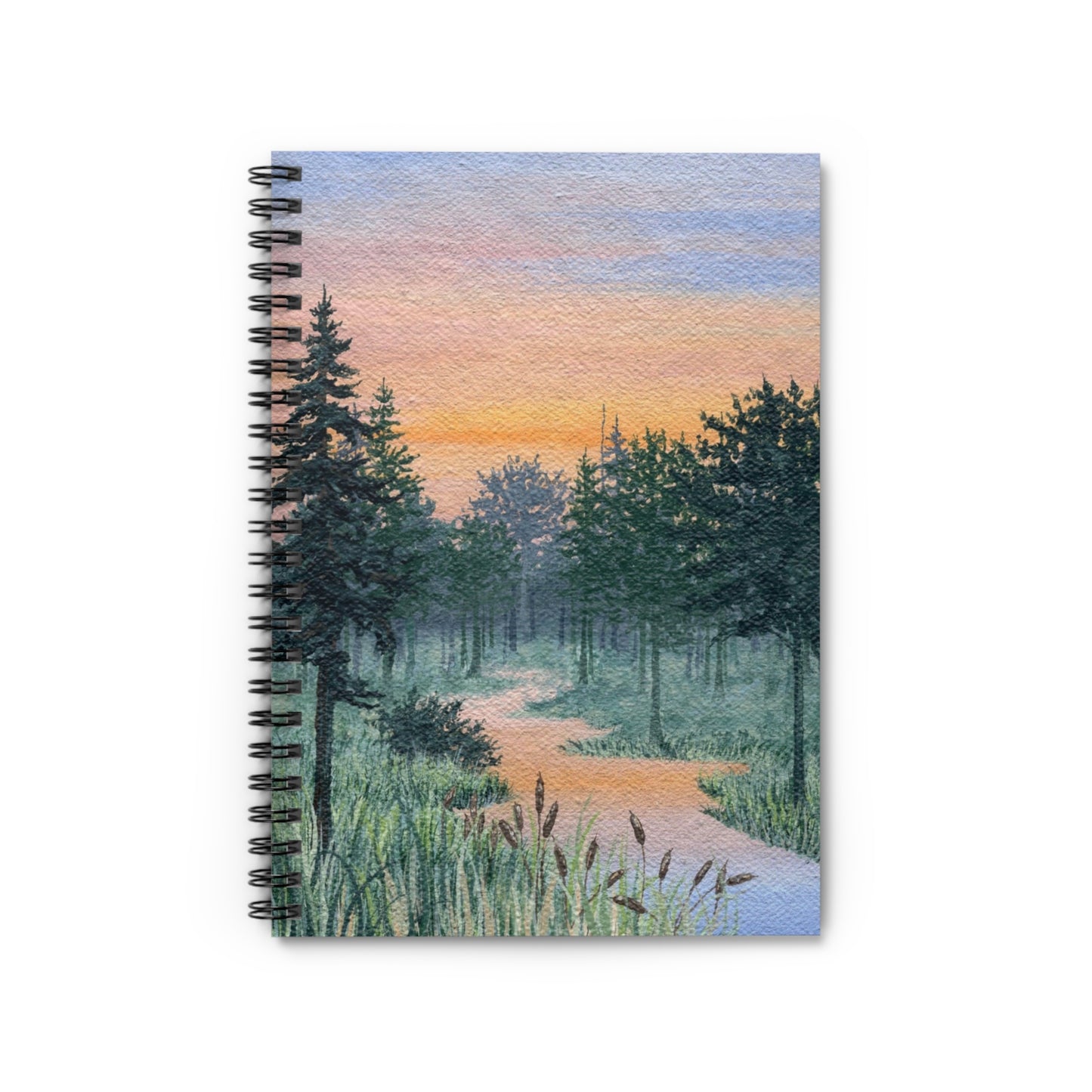 Misty Morning Spiral Notebook