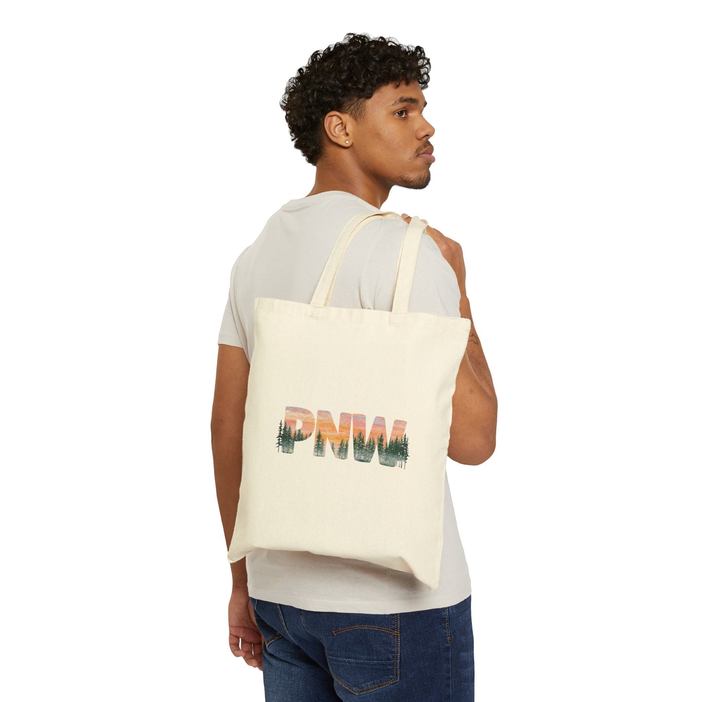 PNW Canvas Tote Bag