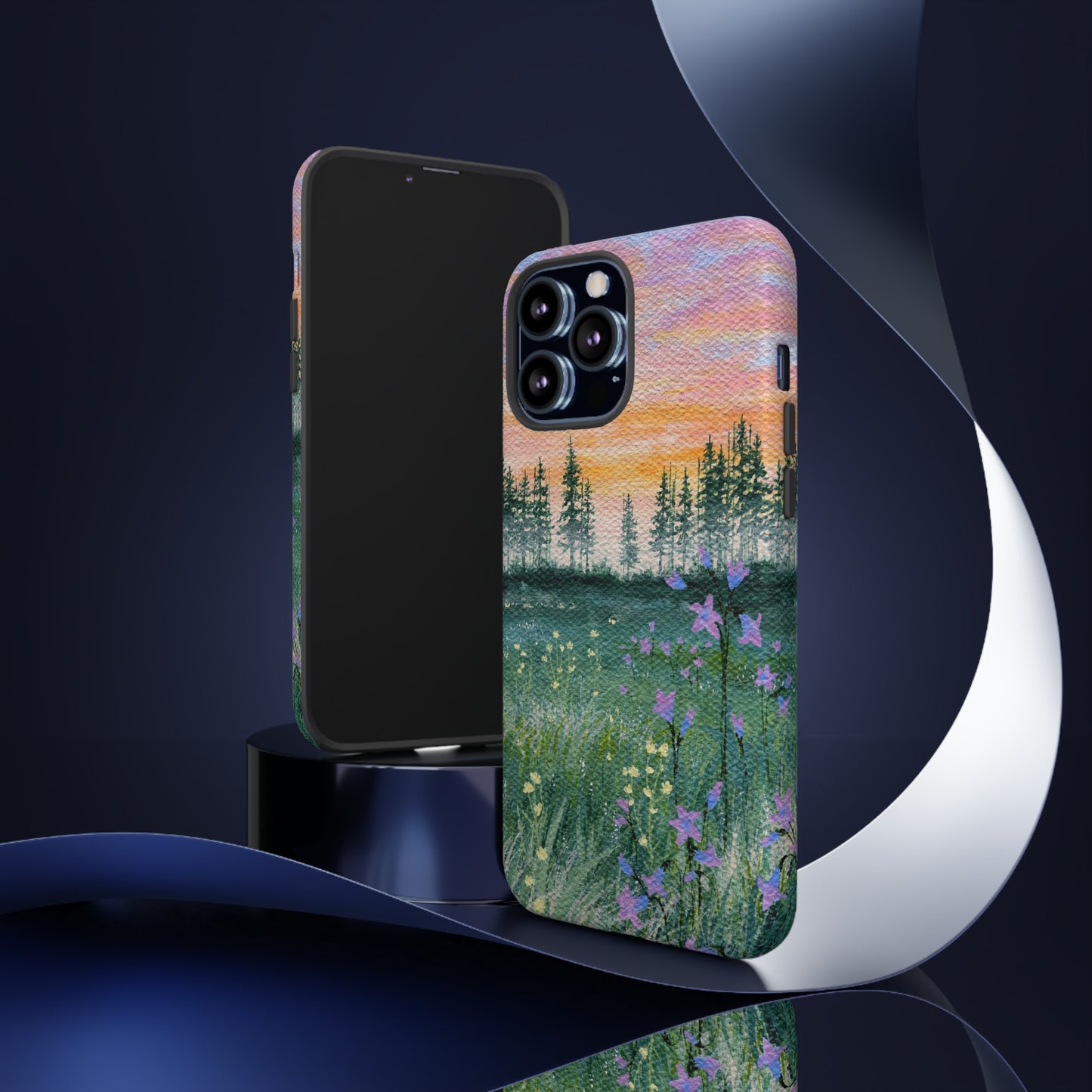 Wildflower Sunrise Tough Phone Case