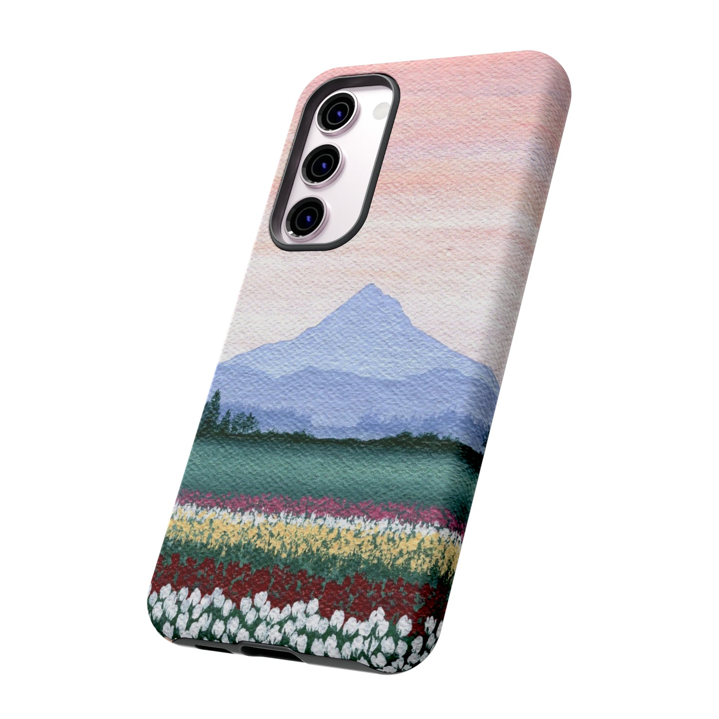 Tulip Field Tough Phone Case