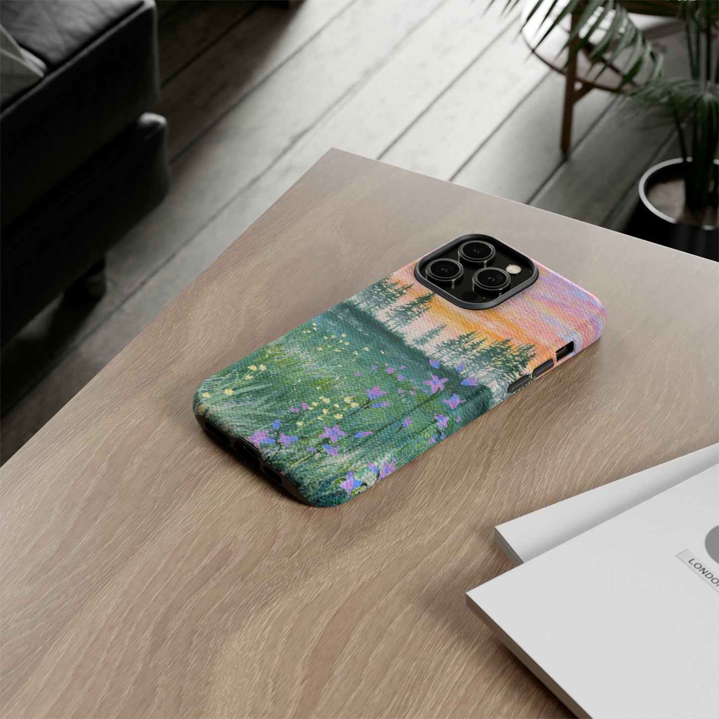 Wildflower Sunrise Tough Phone Case