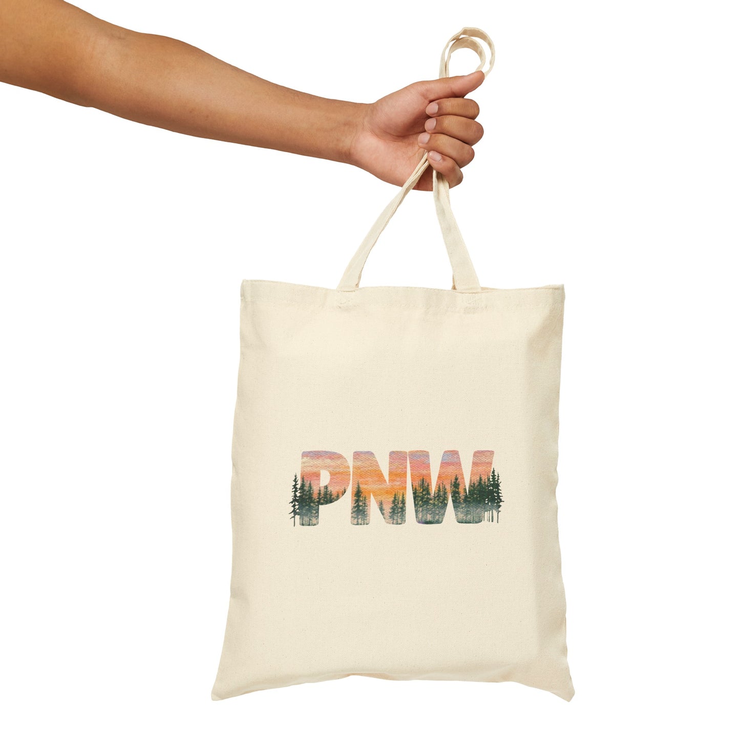 PNW Canvas Tote Bag