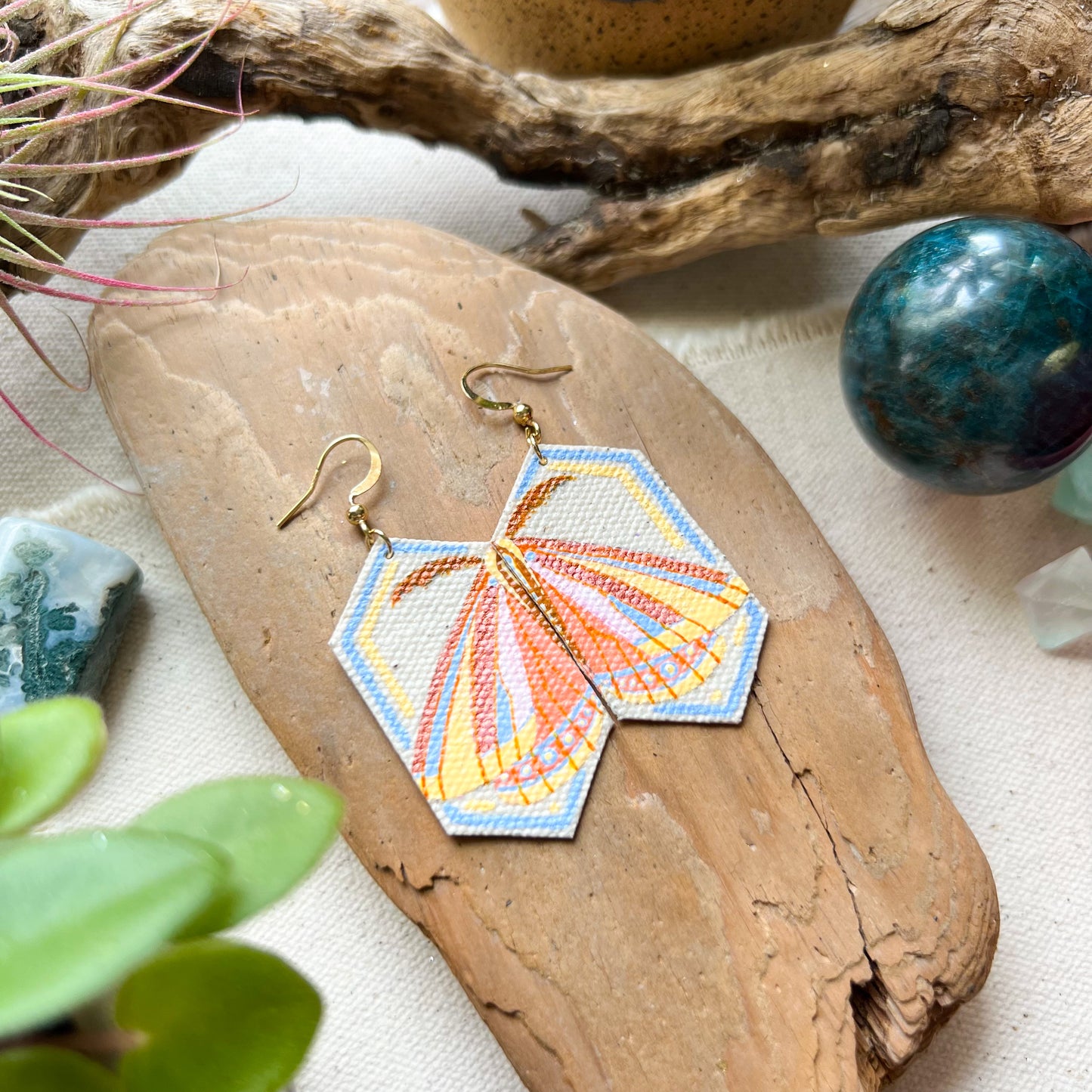 Inara Moth Earrings