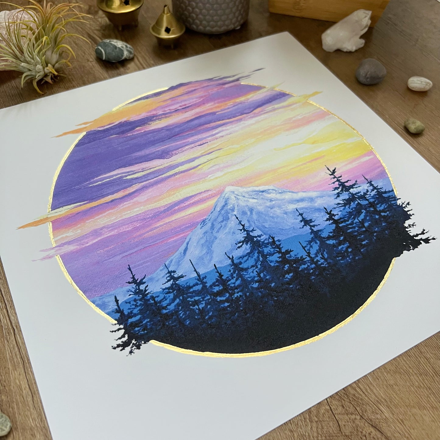 “Upon This Sacred Mountain Top” Print