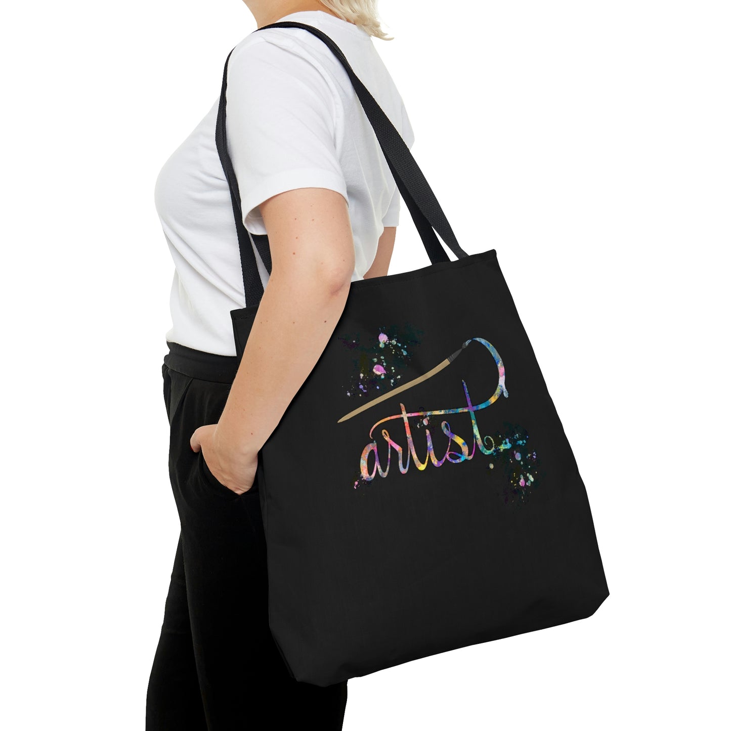 "Artist" Tote- Black