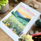 “Daybreak Over The Wildflowers” Print