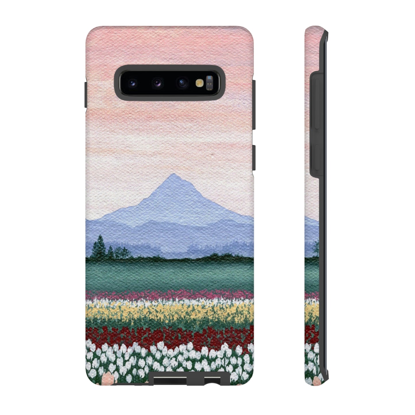 Tulip Field Tough Phone Case