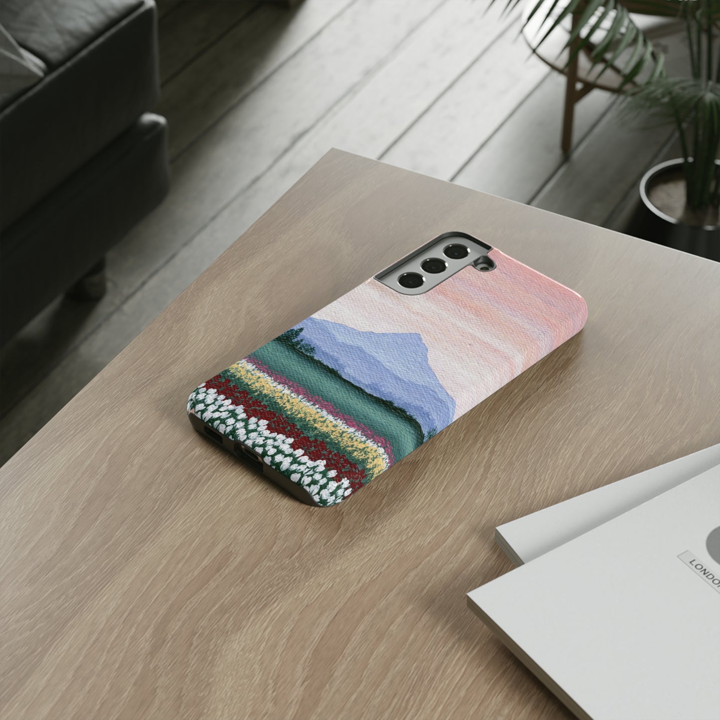 Tulip Field Tough Phone Case